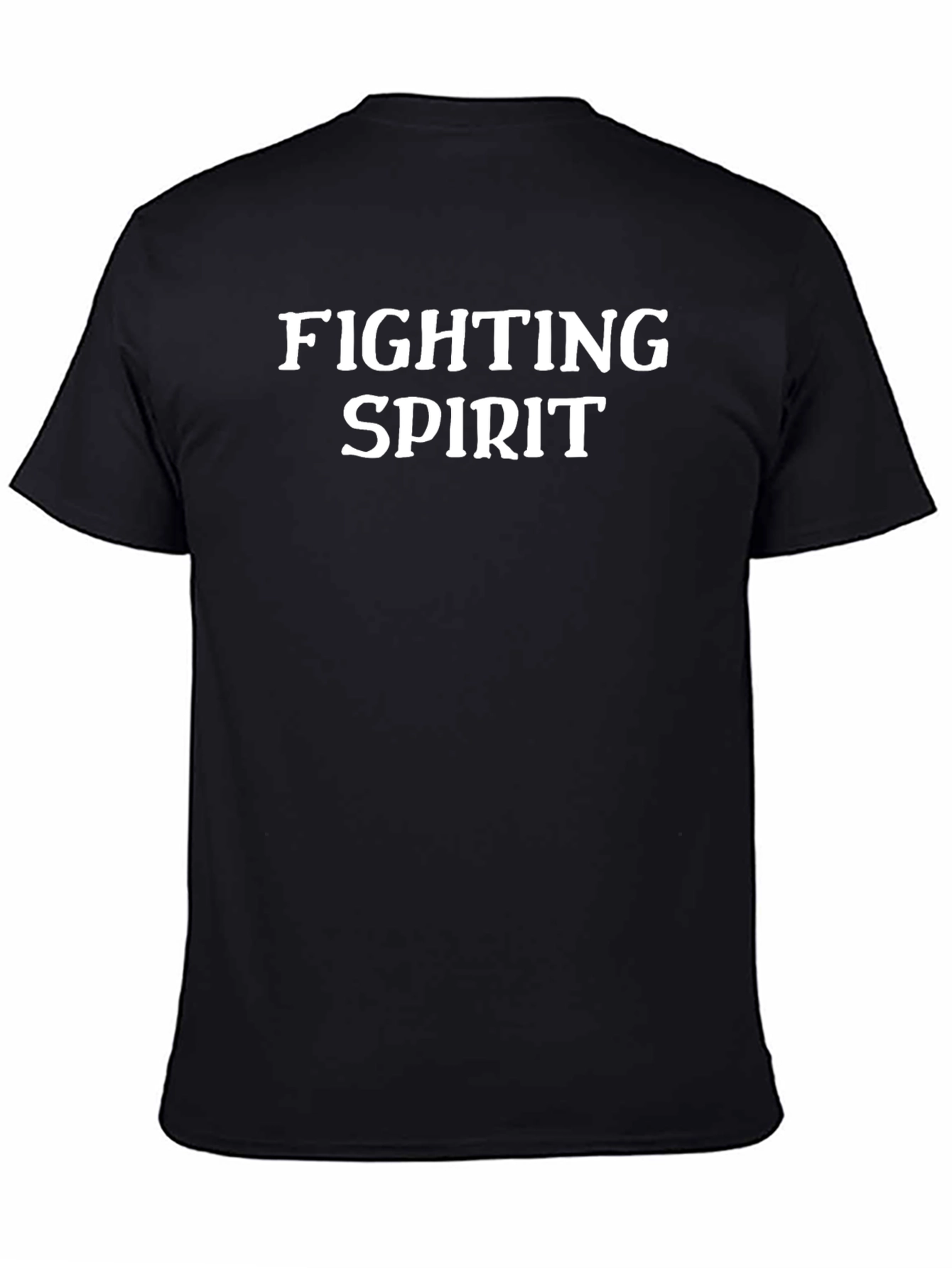 Fighting Spirit Graphic T-Shirt - Motivational Design