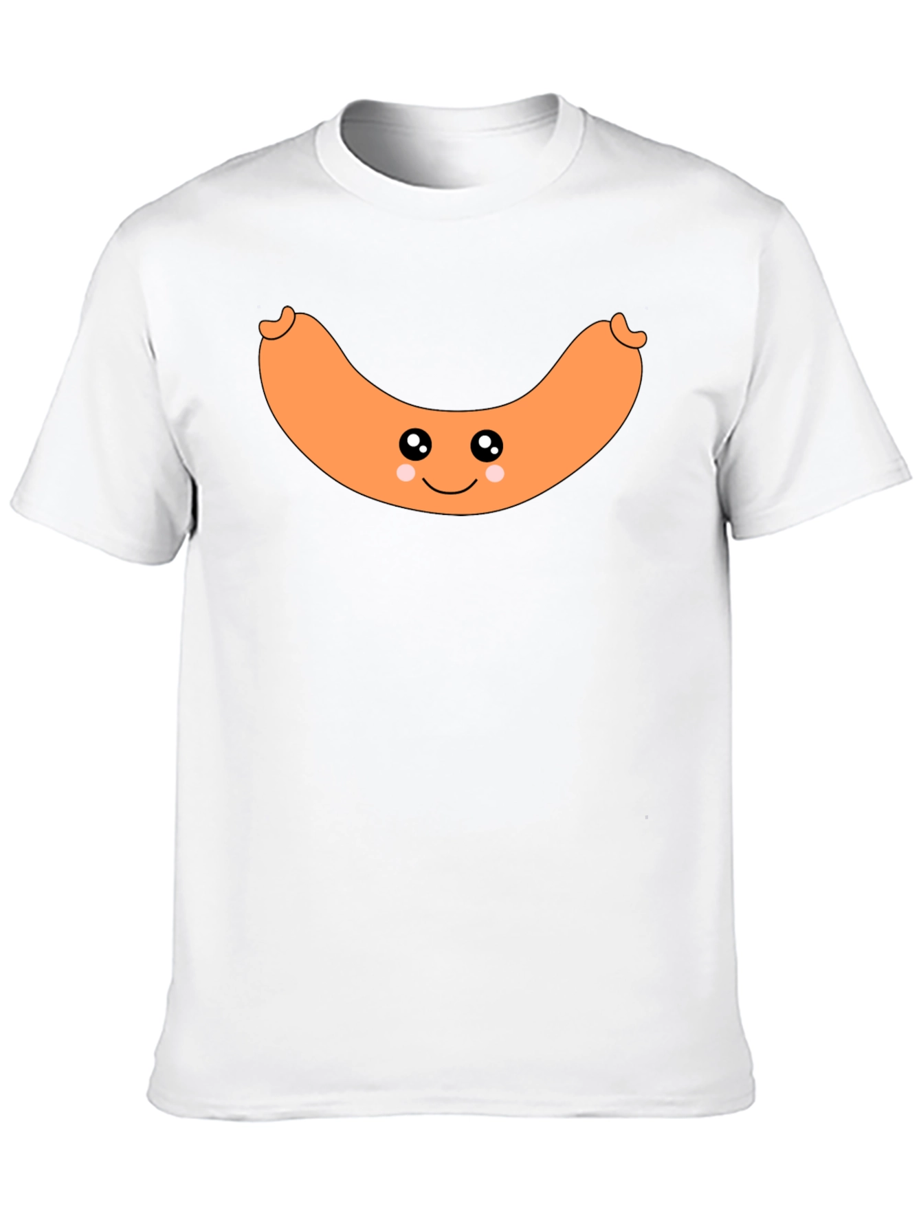 Kawaii Sausage T-Shirt - Funny Foodie Tee