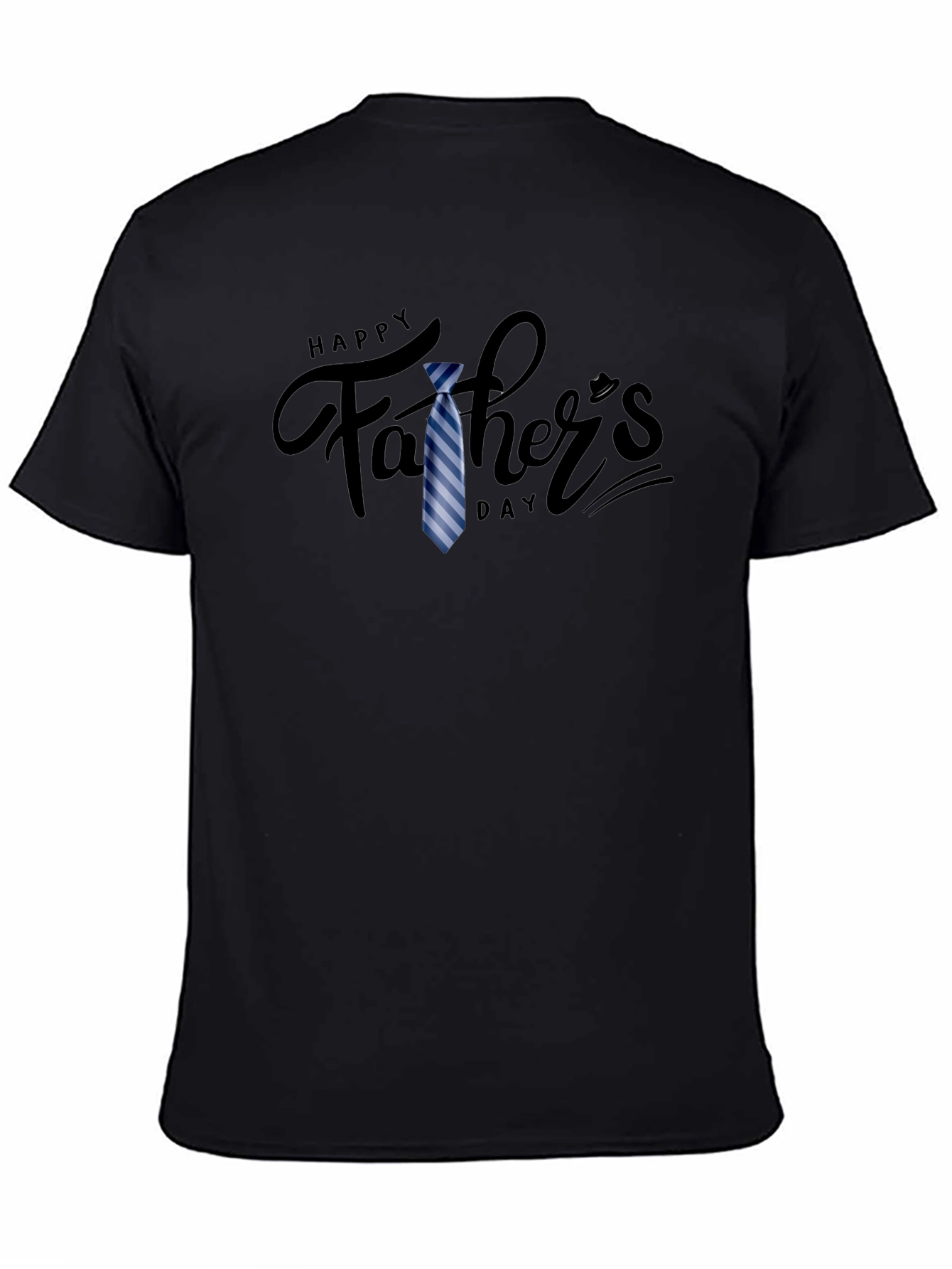 Fathers Day Graphic Tee - Black
