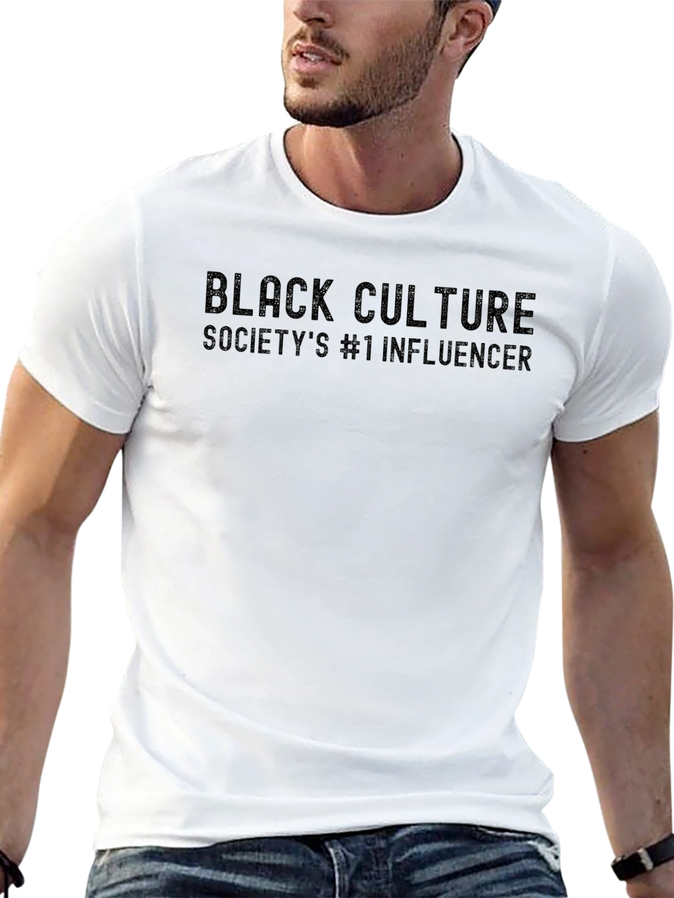 Black Culture Influencer Graphic Tee