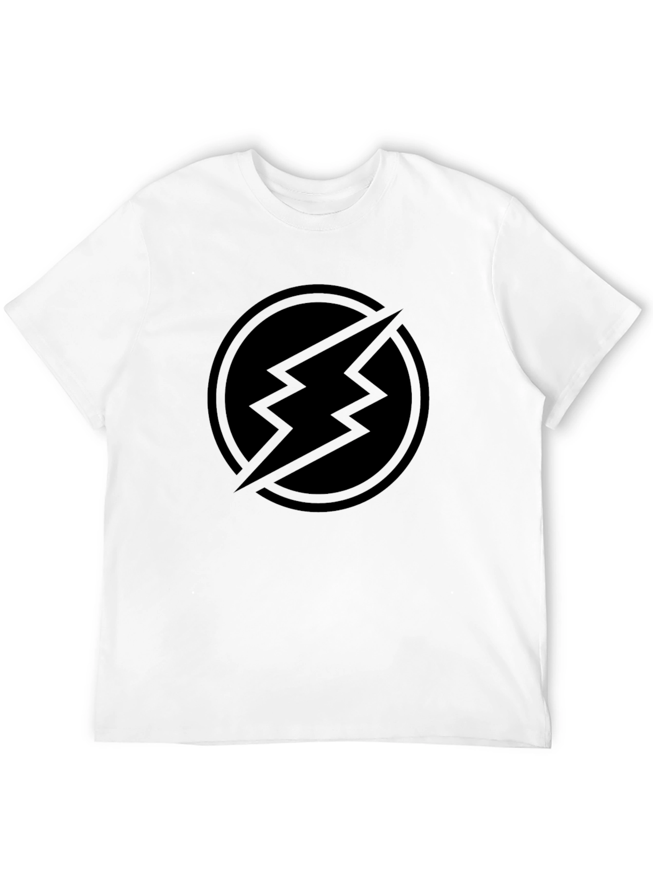 Black Flash Symbol T-Shirt - Dark Superhero Style
