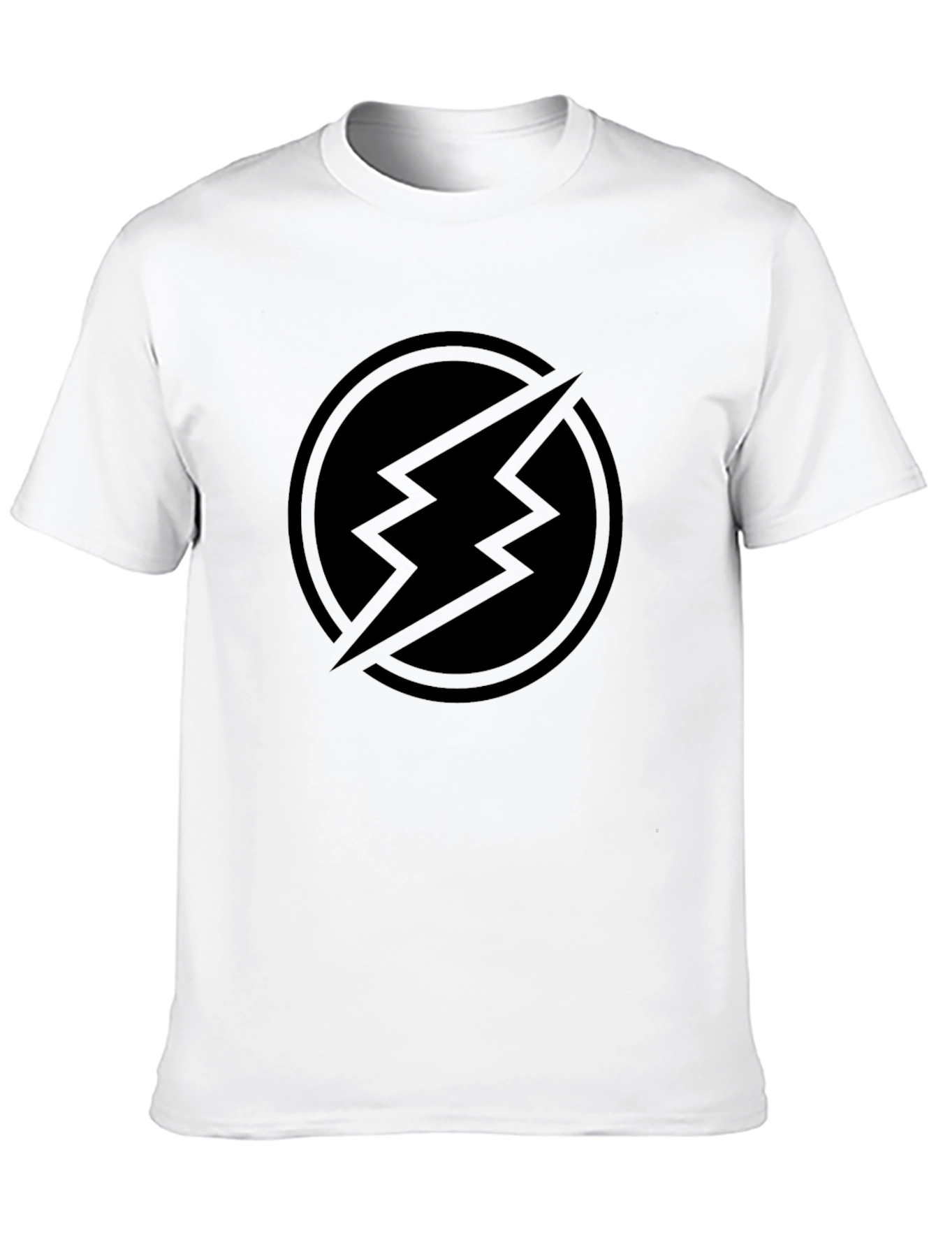 Black Flash Symbol T-Shirt - Dark Superhero Style