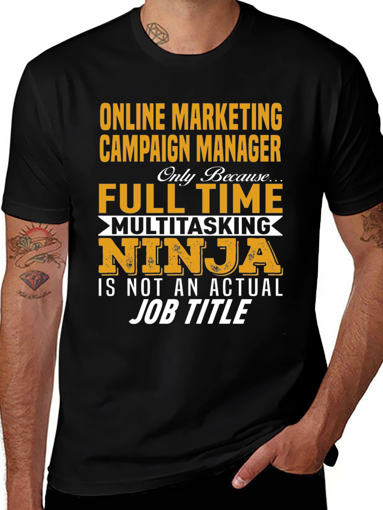 Online Marketing Campaign Manager T-Shirt