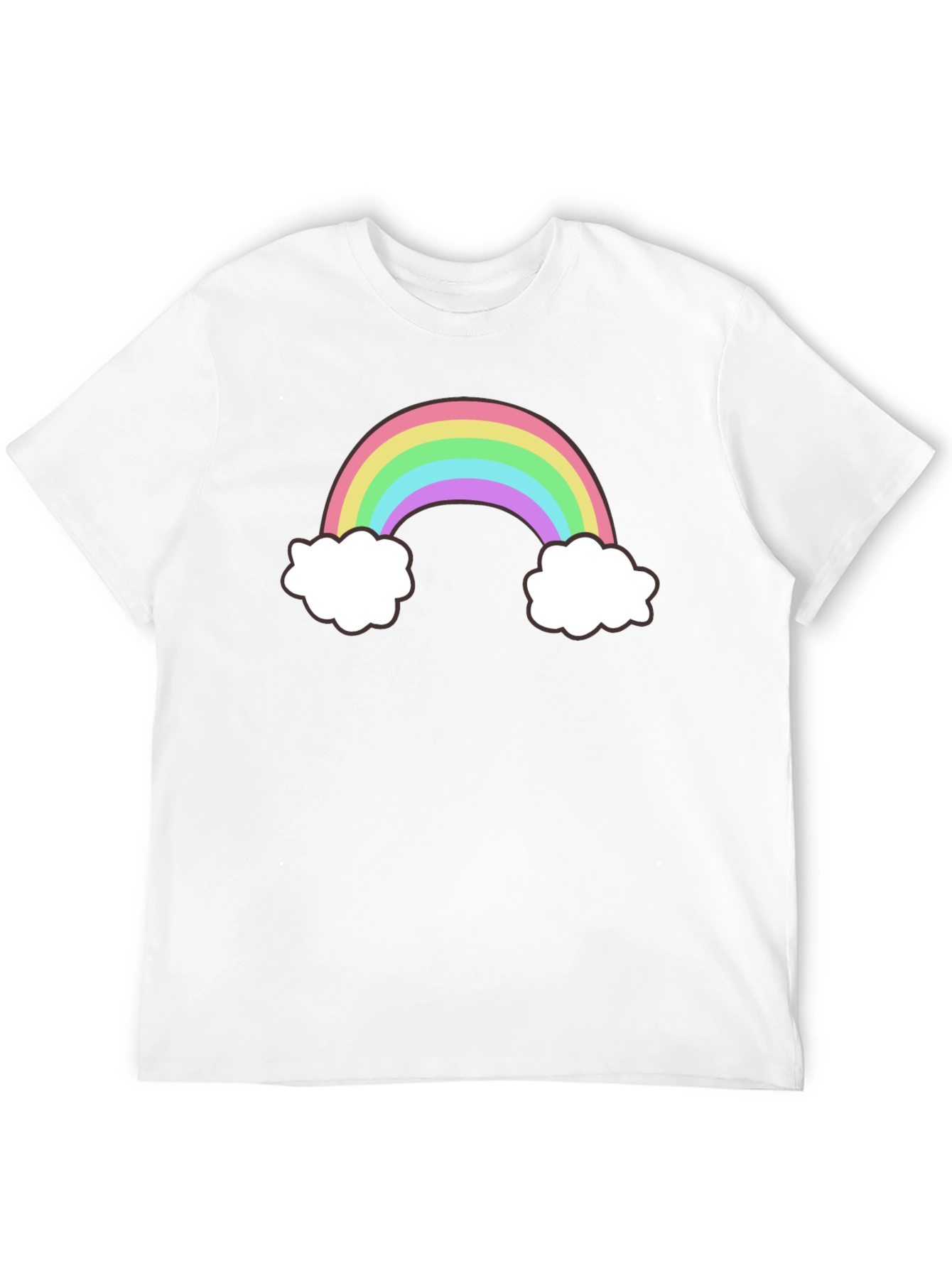 Rainbow & Clouds Graphic Tee