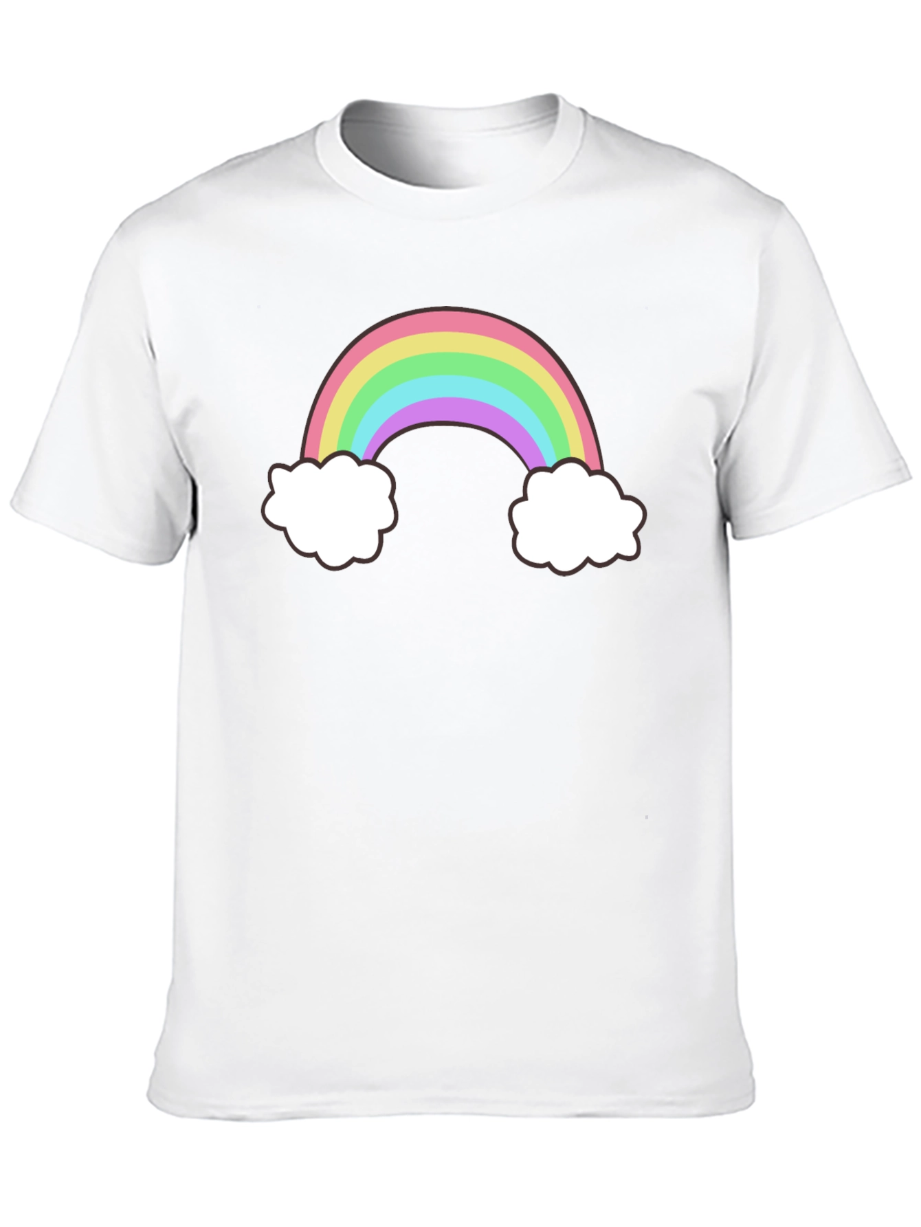 Rainbow & Clouds Graphic Tee