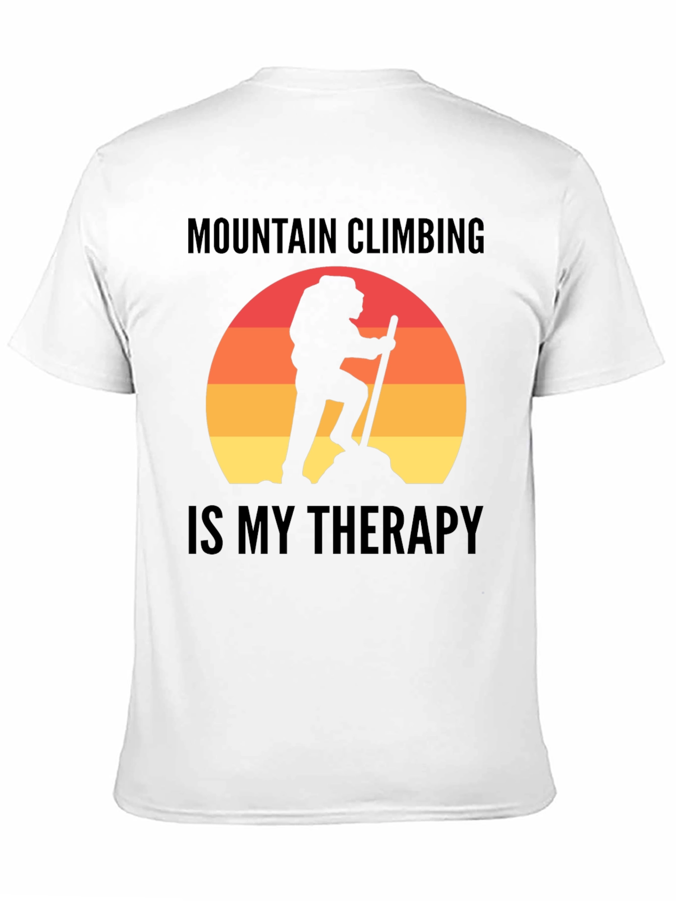 Mountain Climbing Therapy T-Shirt - Hiking Adventure Tee