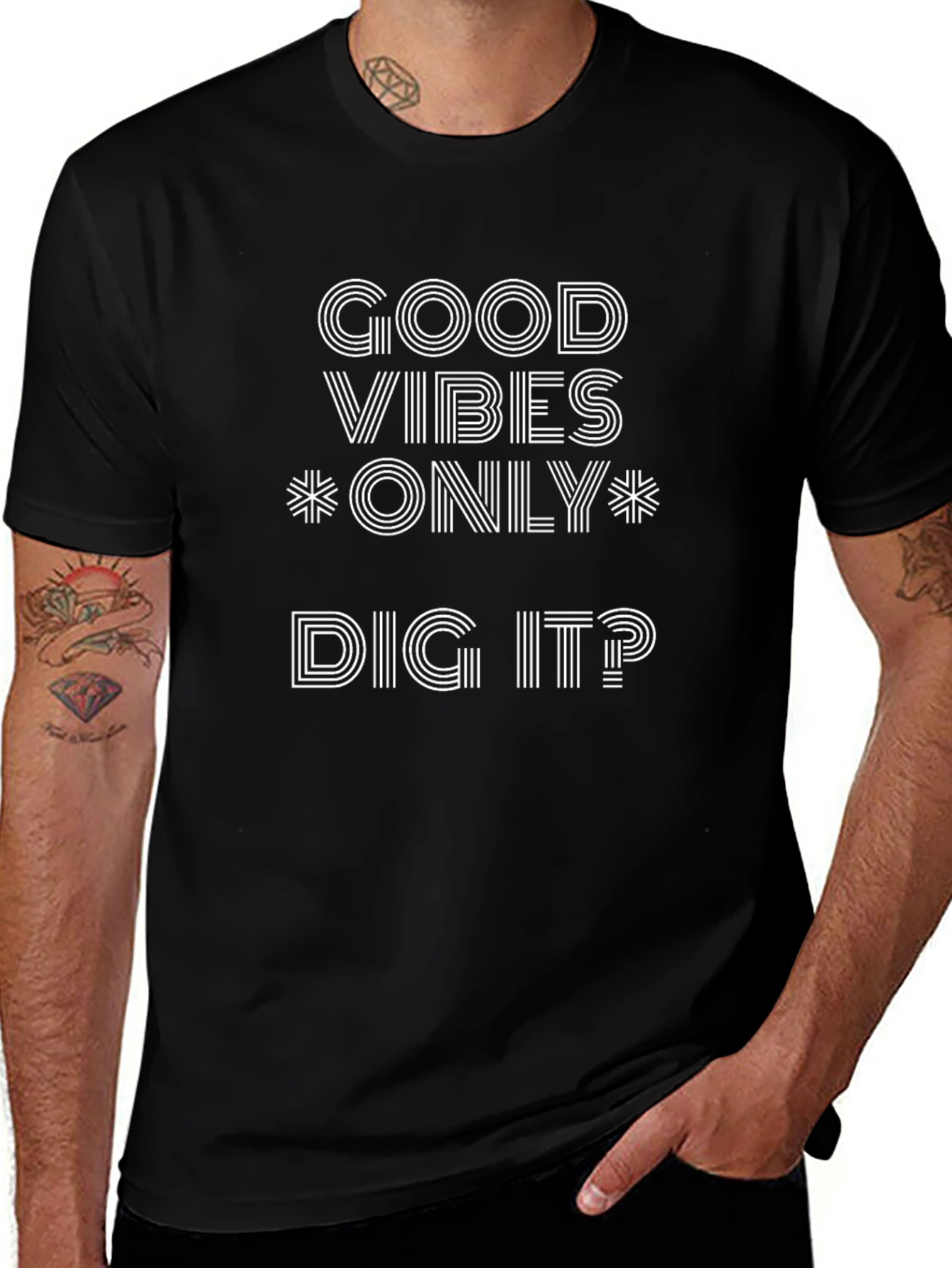 Good Vibes Only Graphic T-Shirt