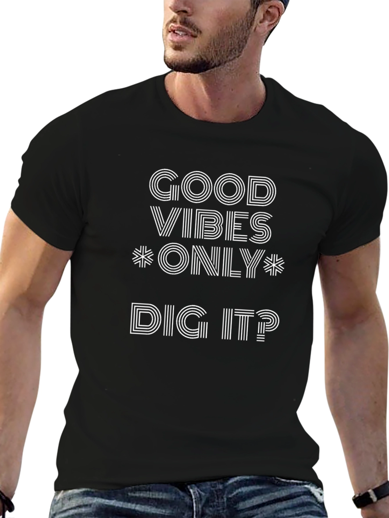 Good Vibes Only Graphic T-Shirt