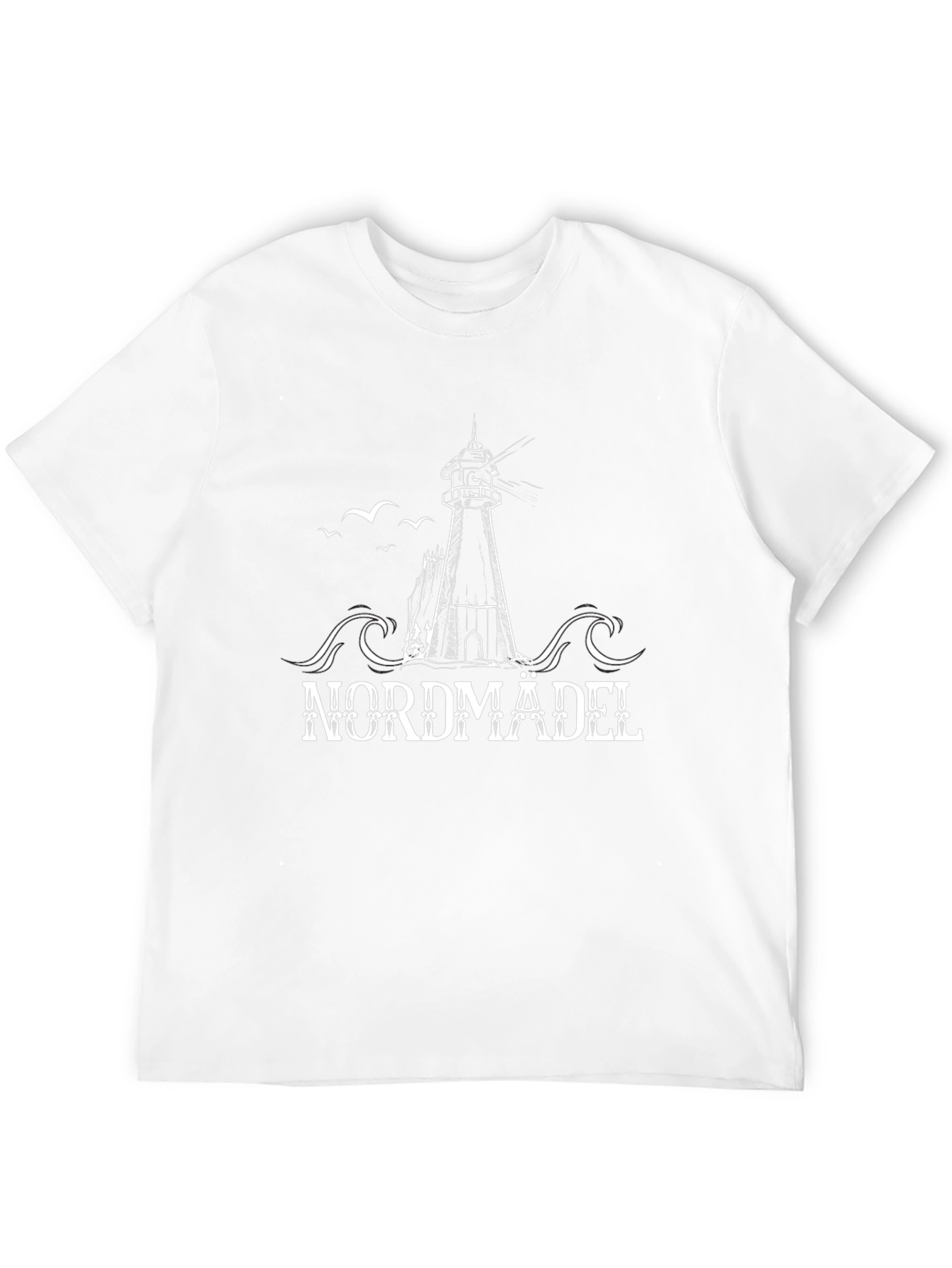 Nordmädel Lighthouse Graphic T-Shirt