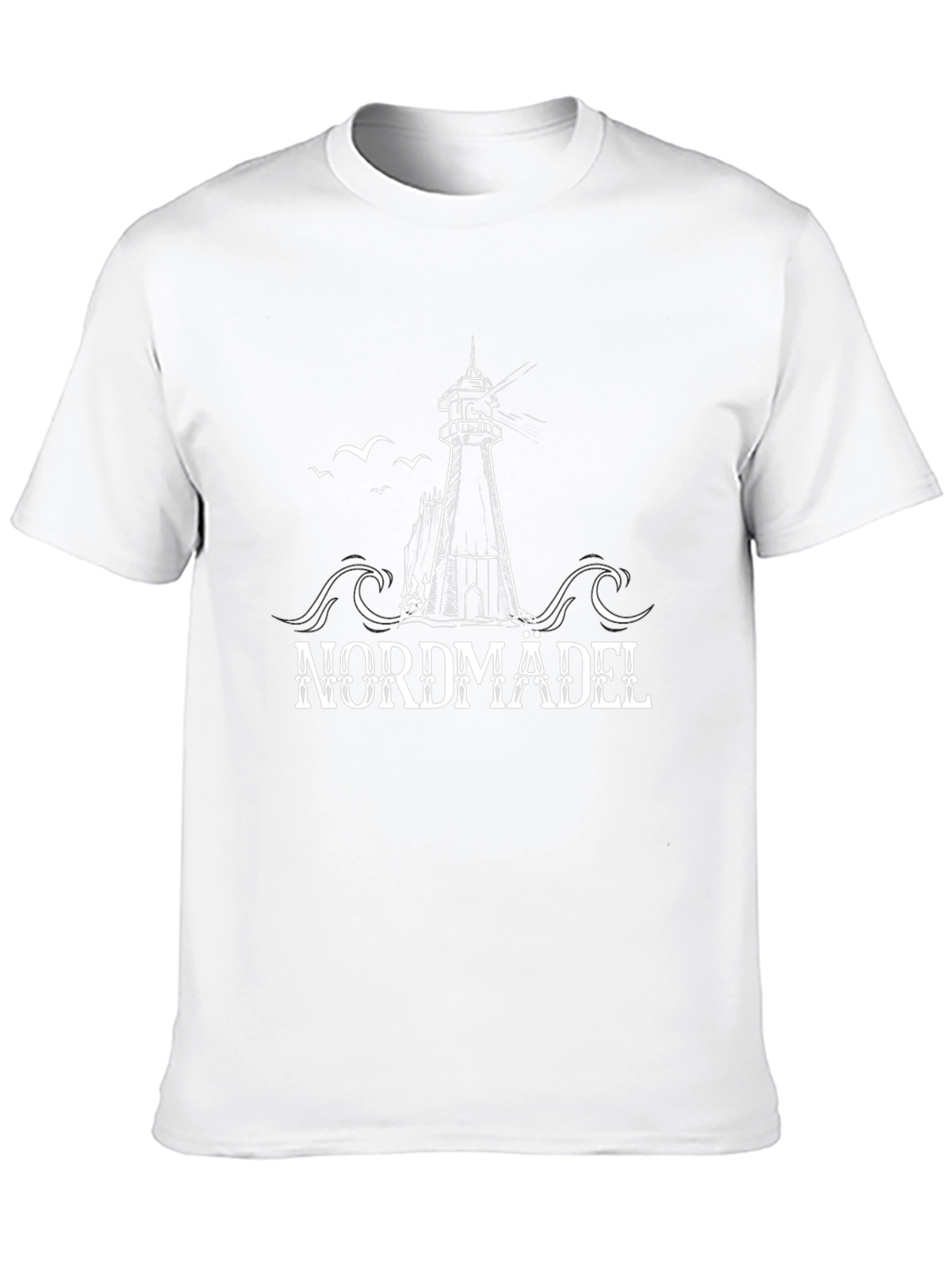 Nordmädel Lighthouse Graphic T-Shirt