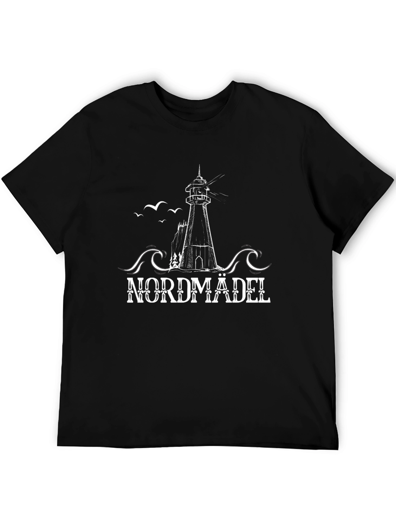 Nordmädel Lighthouse Graphic T-Shirt