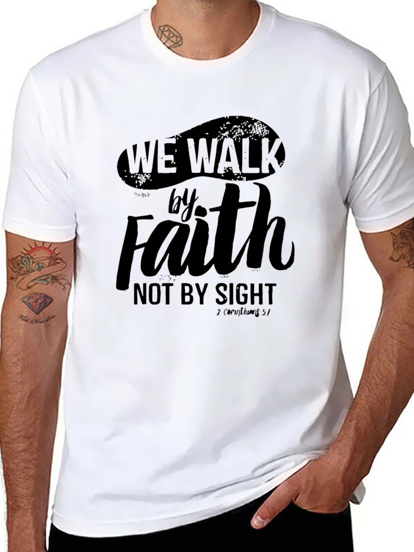 Faith Graphic Tee - Christian Apparel