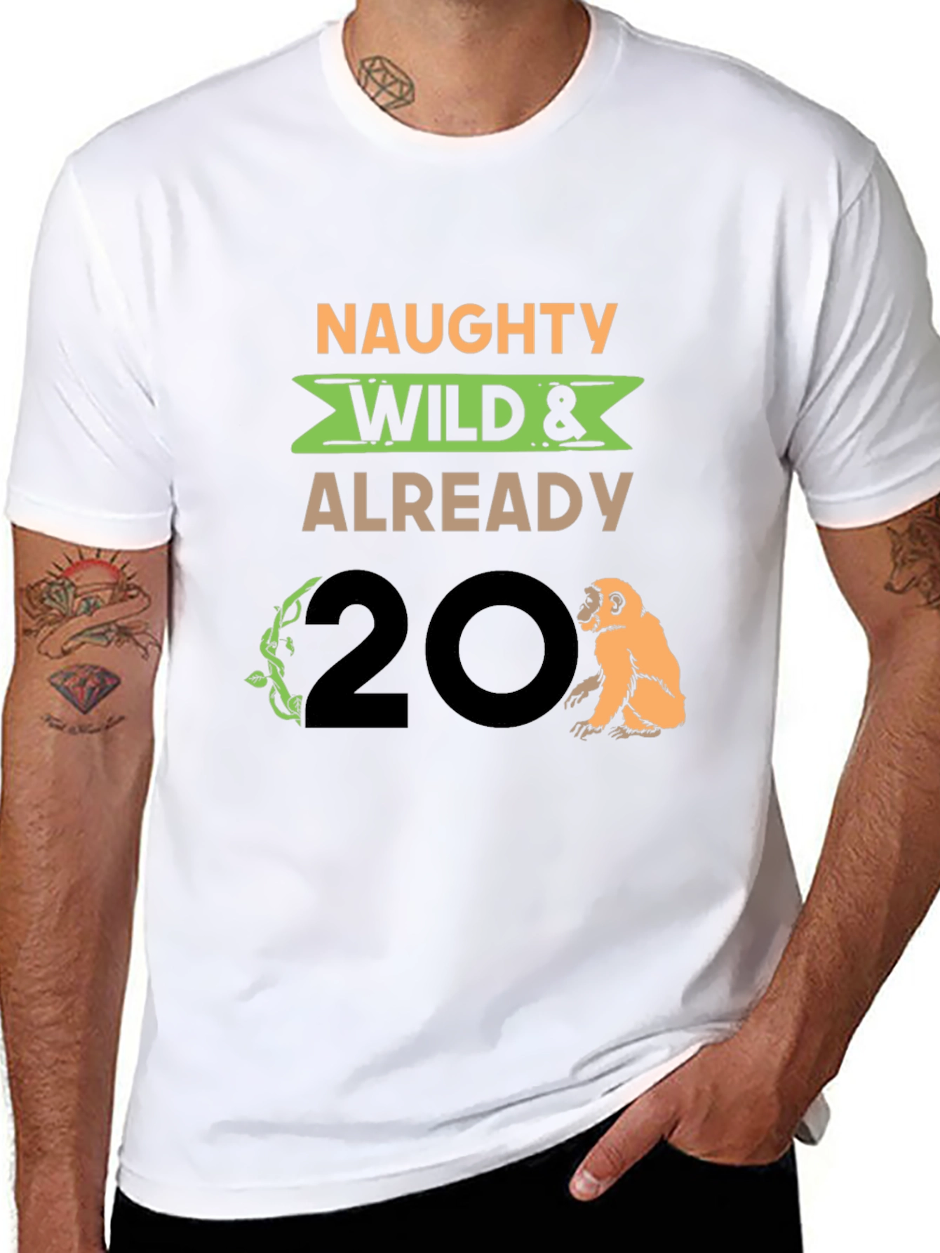 Naughty Wild & Already 20 T-Shirt