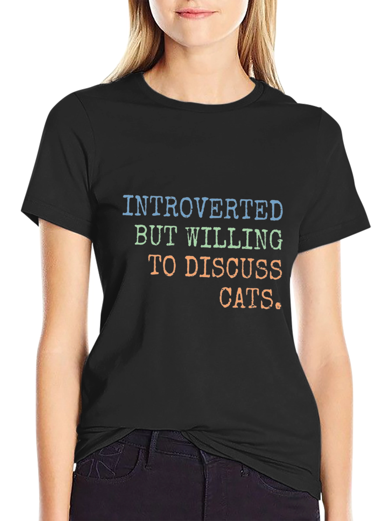 Introverted Cat Lover T-Shirt