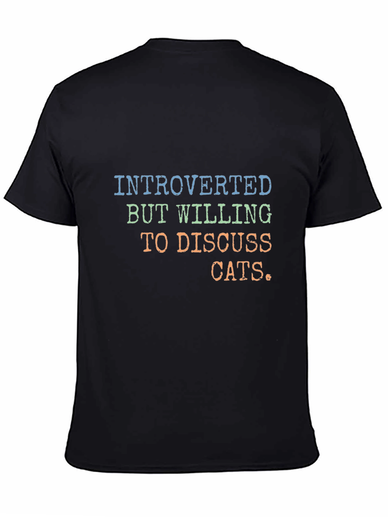 Introverted Cat Lover T-Shirt
