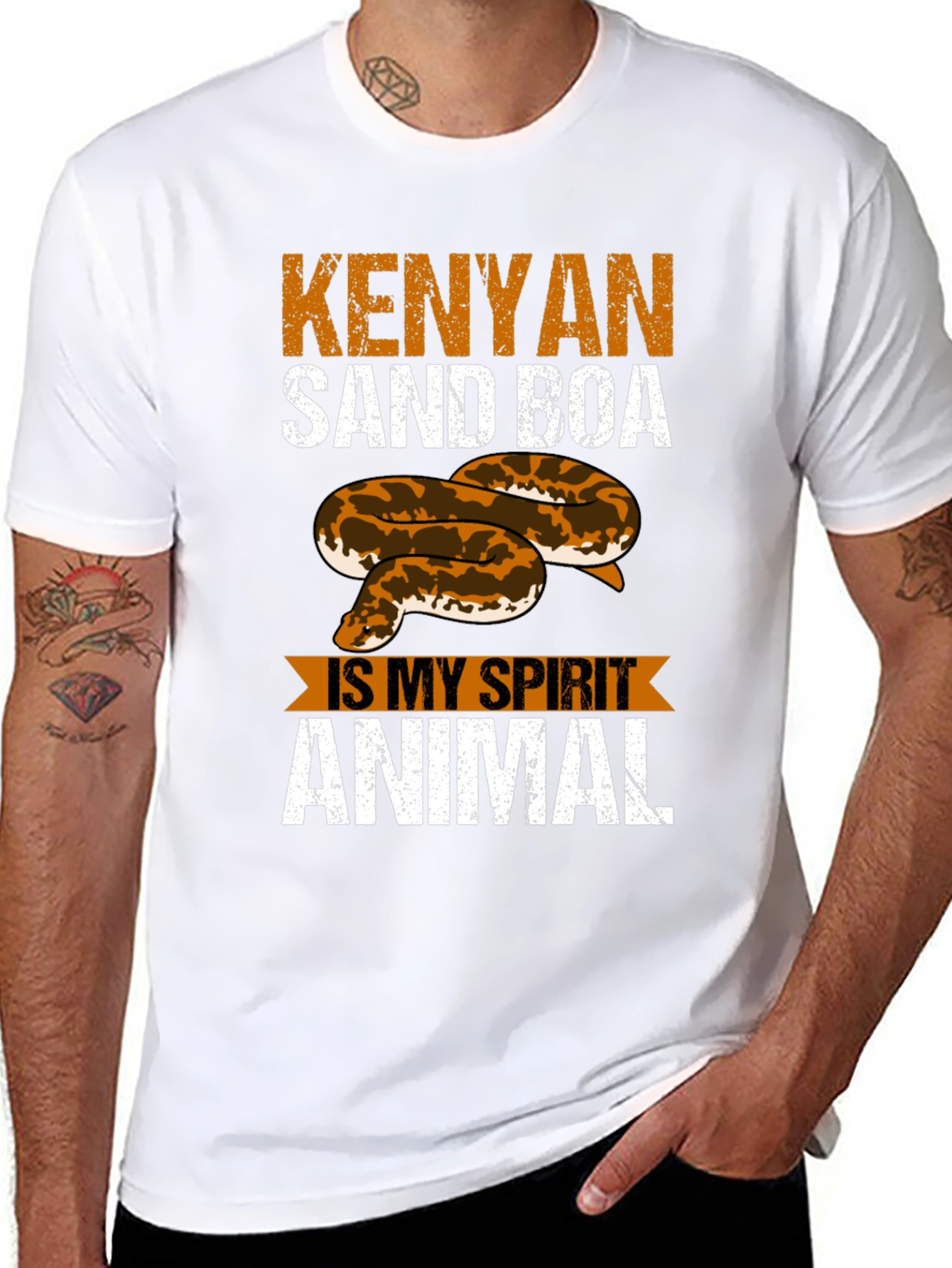 Kenyan Sand Boa Spirit Animal T-Shirt