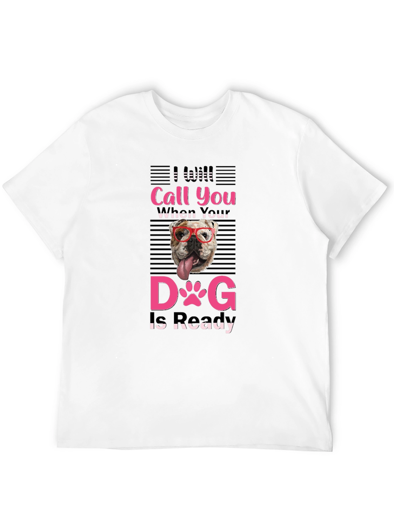 Funny Dog Ready T-Shirt