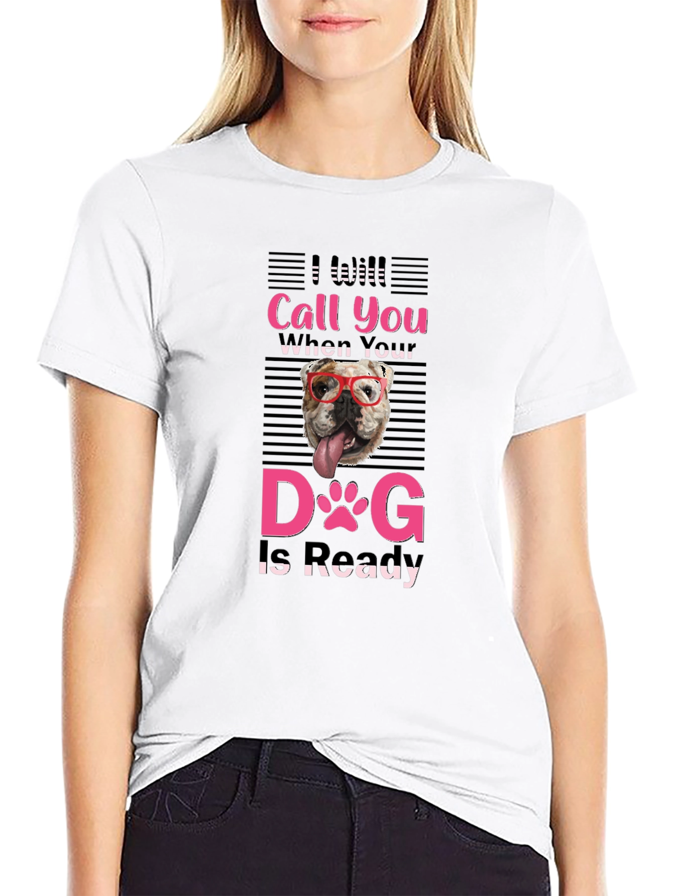 Funny Dog Ready T-Shirt
