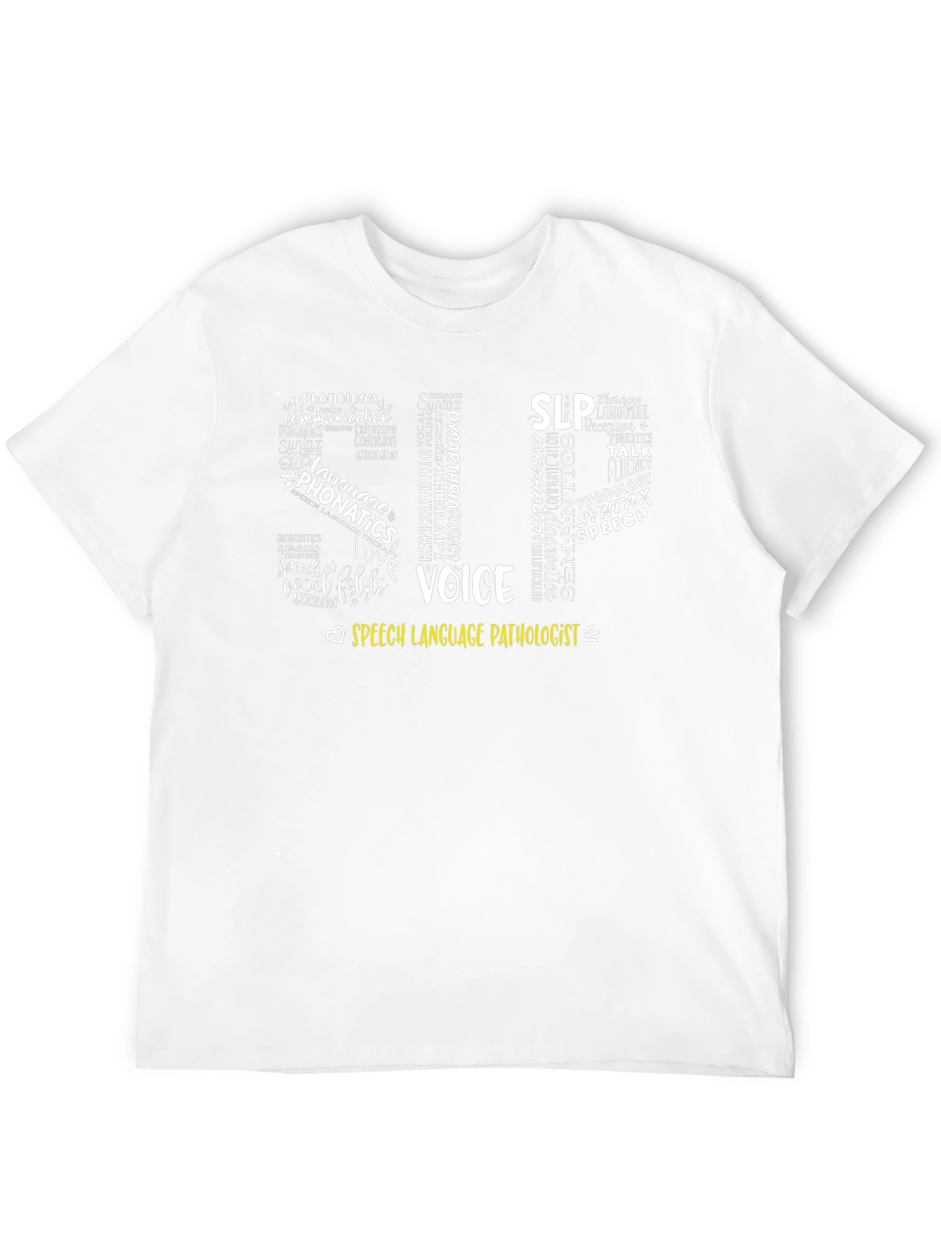 Speech Language Pathologist Word Art T-Shirt