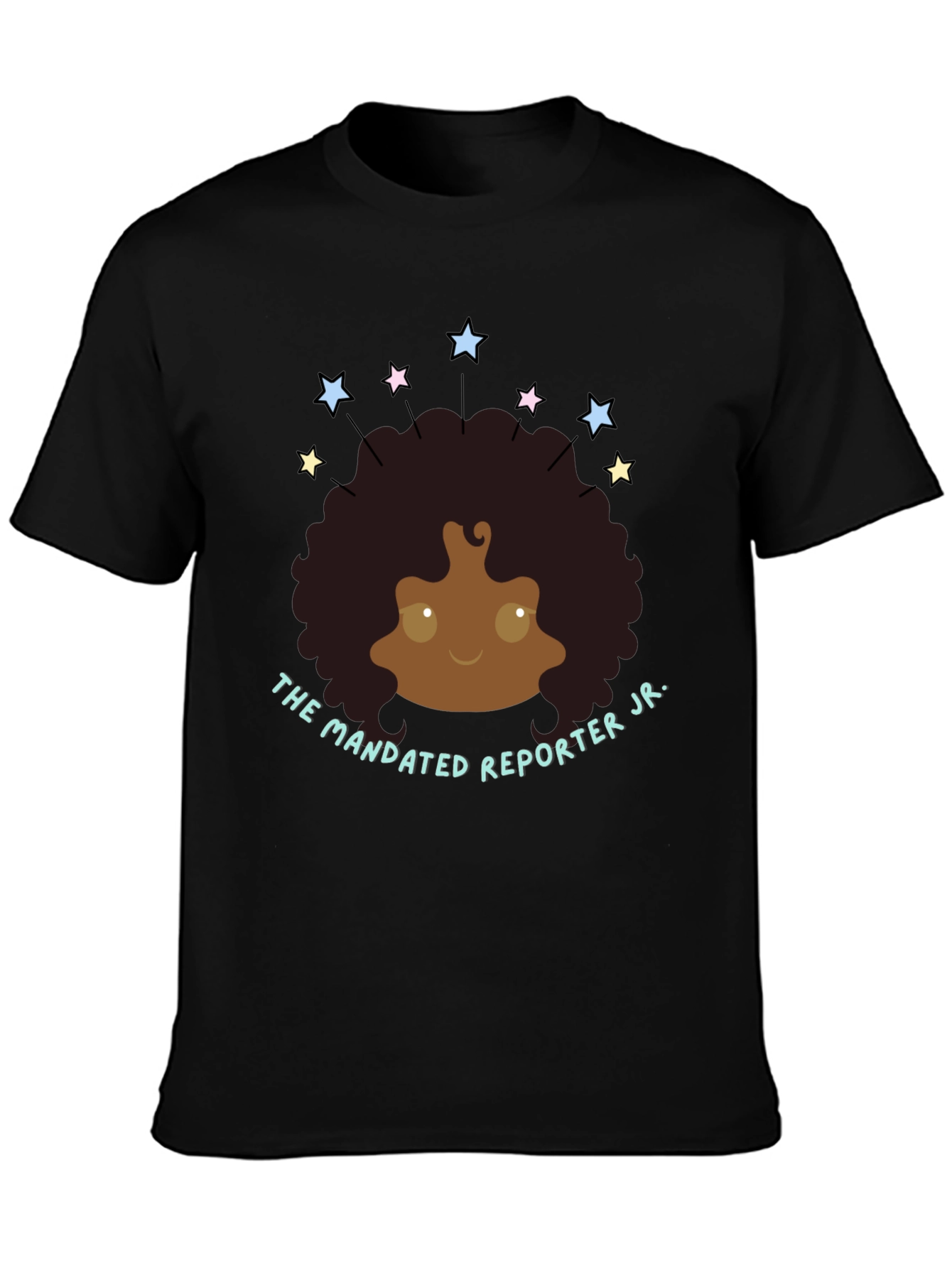 The Mandated Reporter Jr. Black T-Shirt