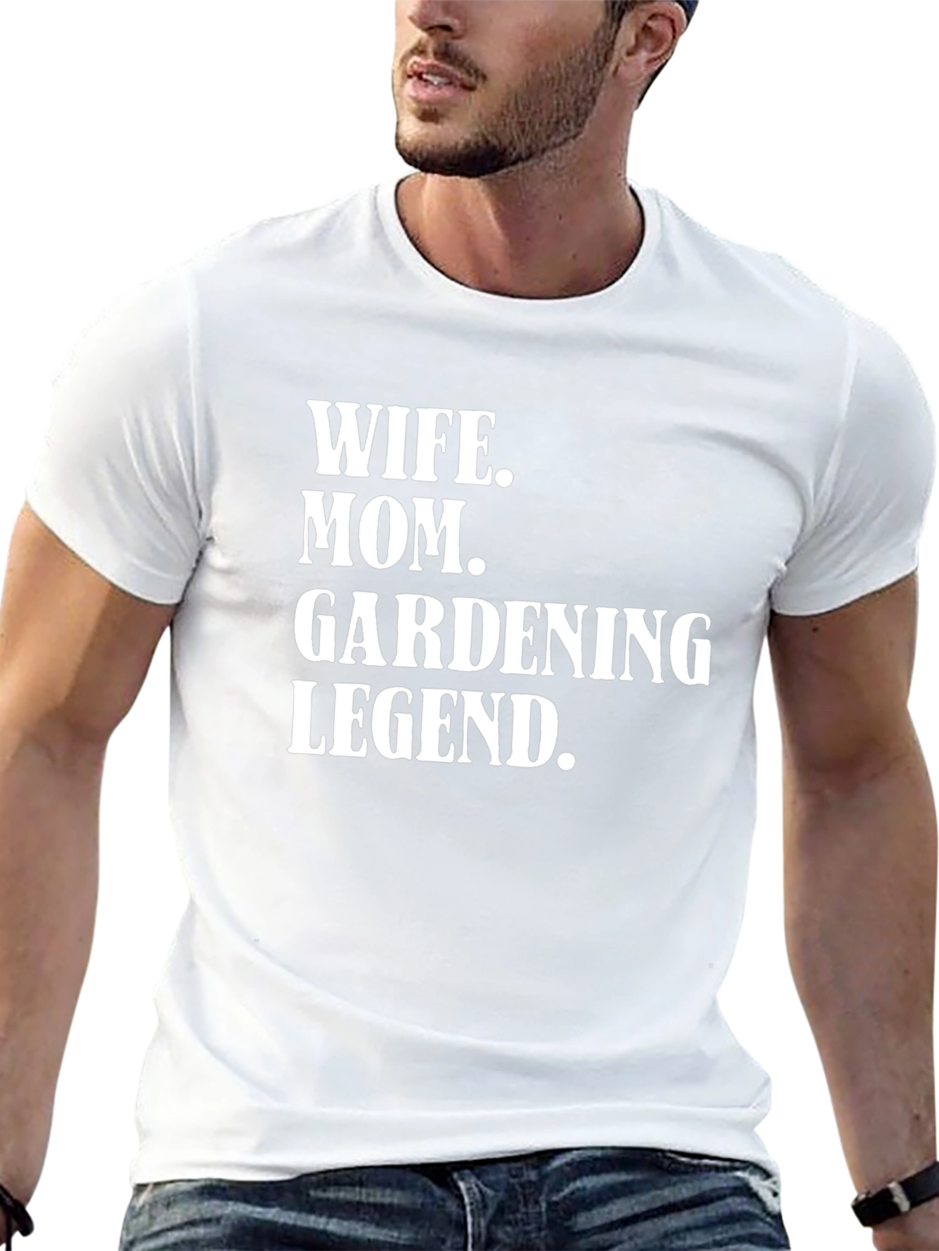 Wife Mom Gardening Legend Graphic Tee