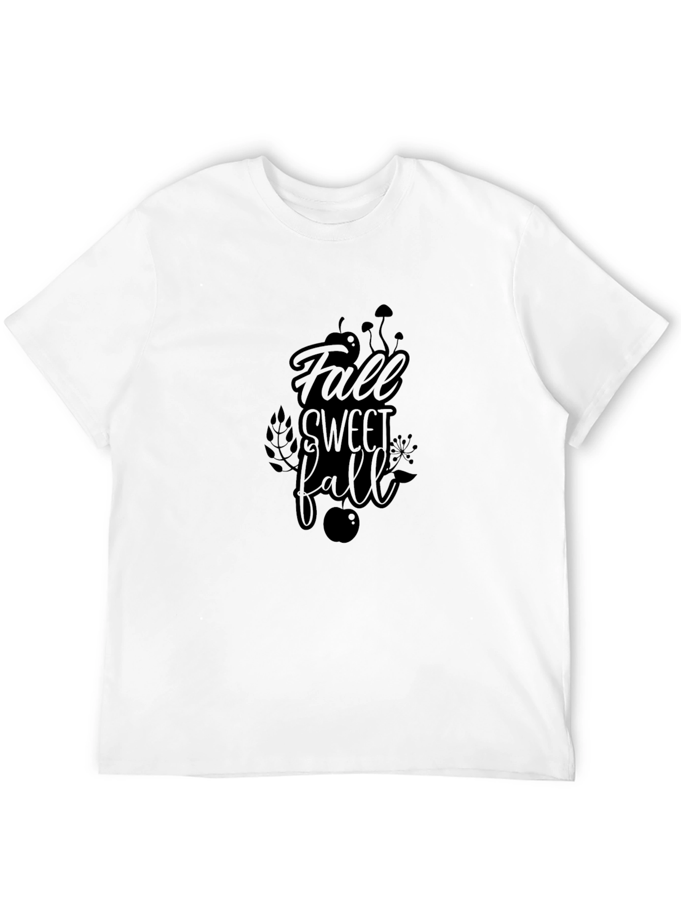 Fall Sweet Fall Black Graphic Tee