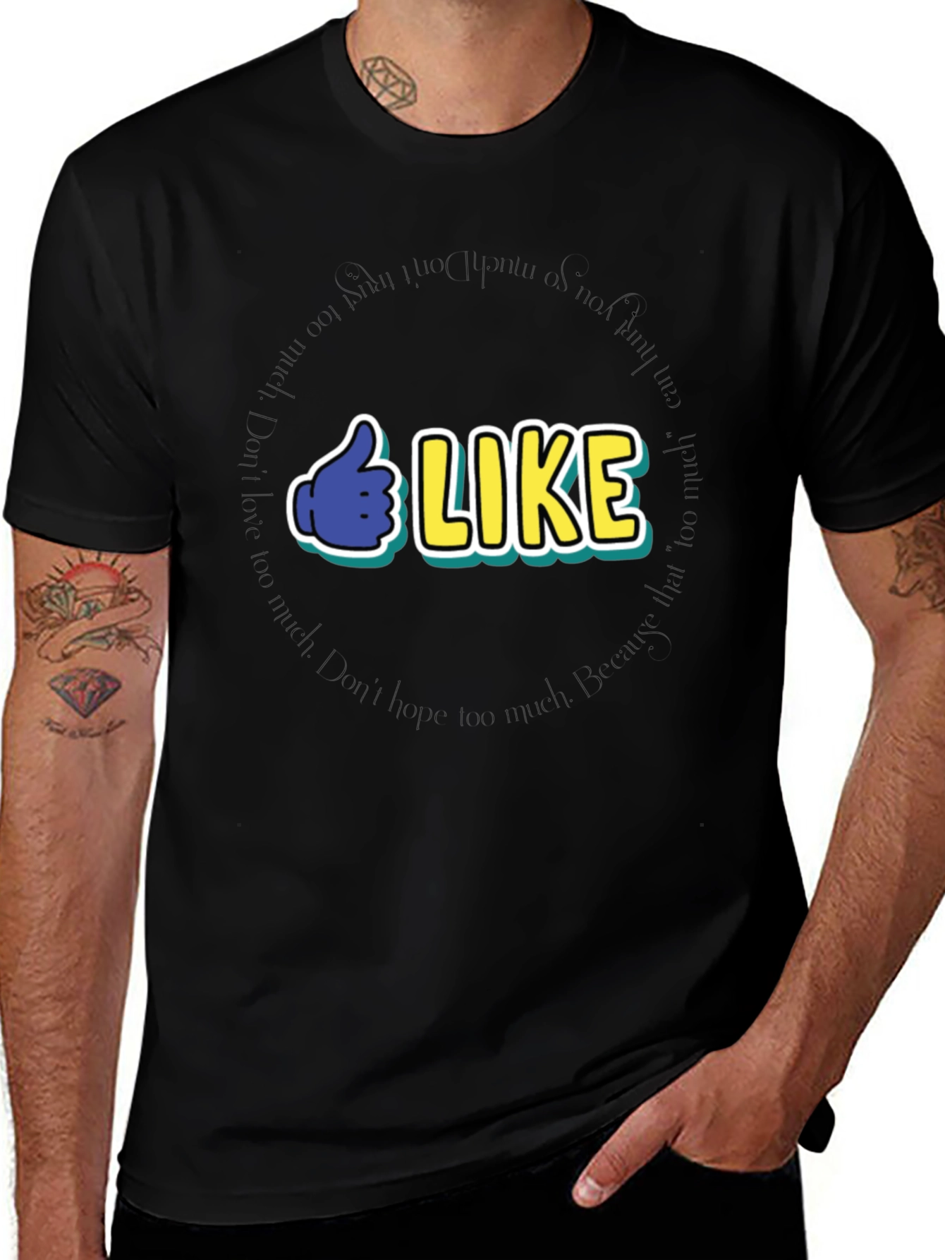 Funny Thumbs Up LIKE T-Shirt
