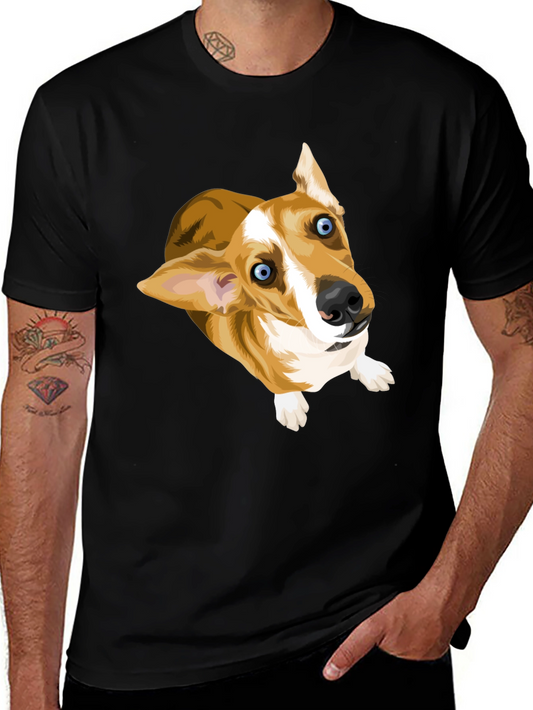 Corgi Pup Graphic T-Shirt
