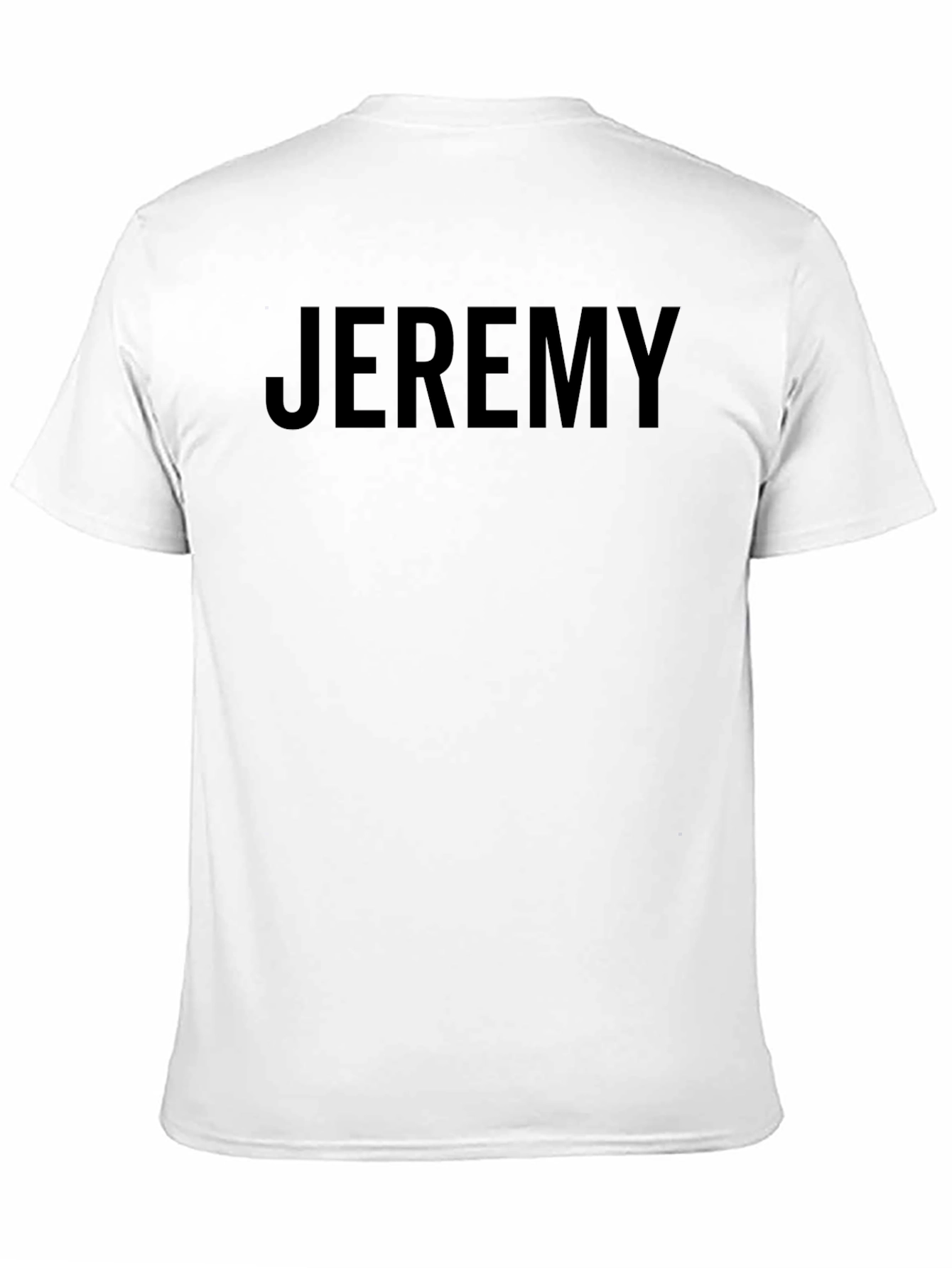 Jeremy T-Shirt: Classic Crew Neck Tee