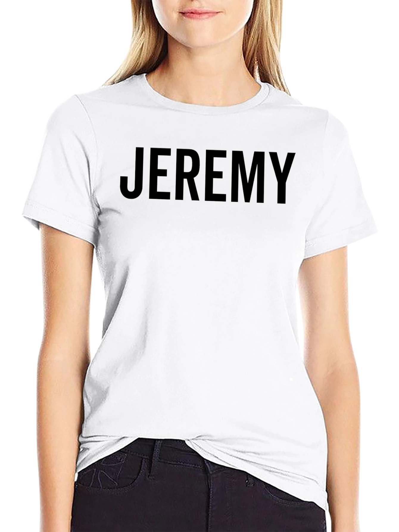Jeremy T-Shirt: Classic Crew Neck Tee