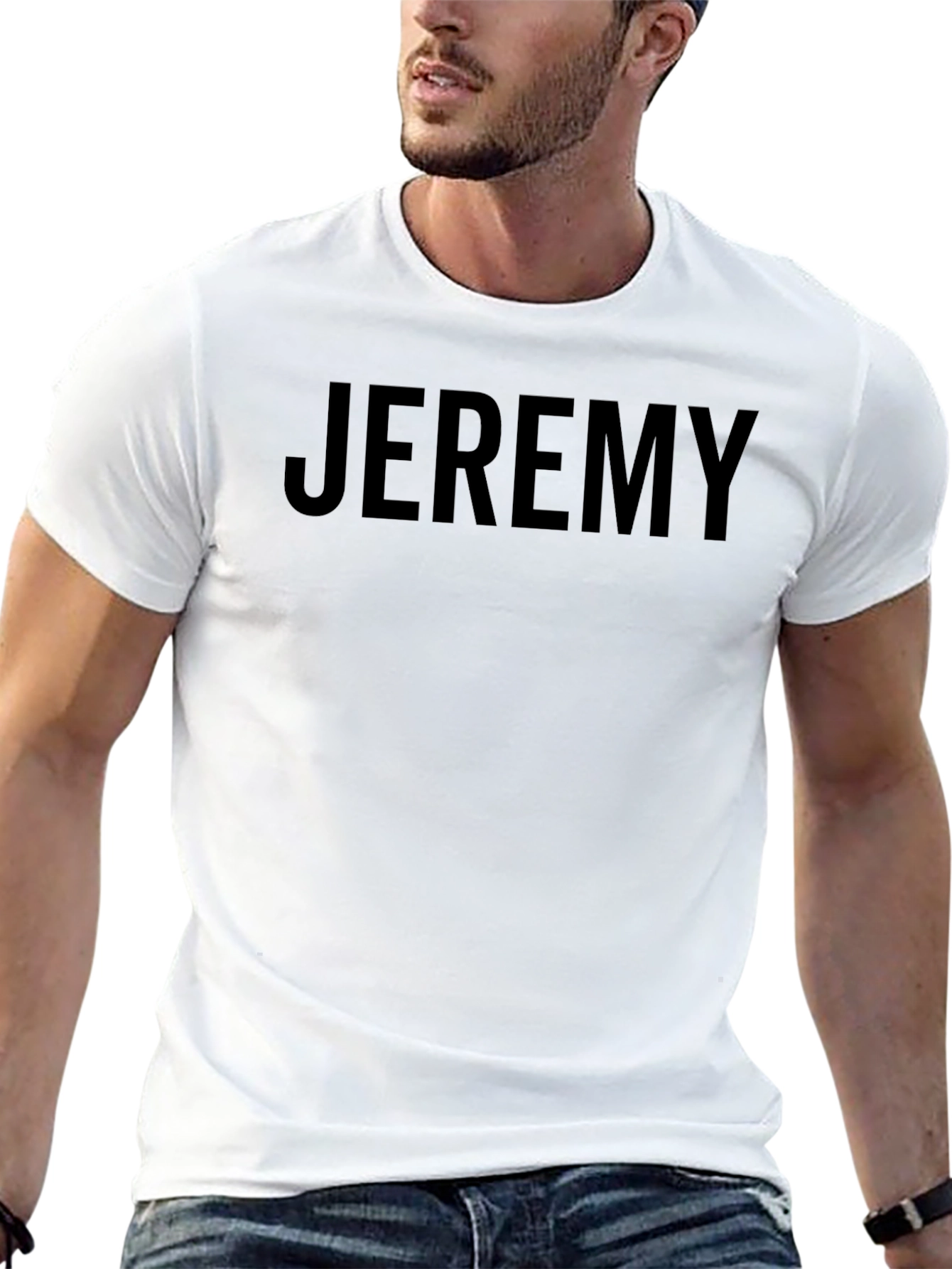 Jeremy T-Shirt: Classic Crew Neck Tee