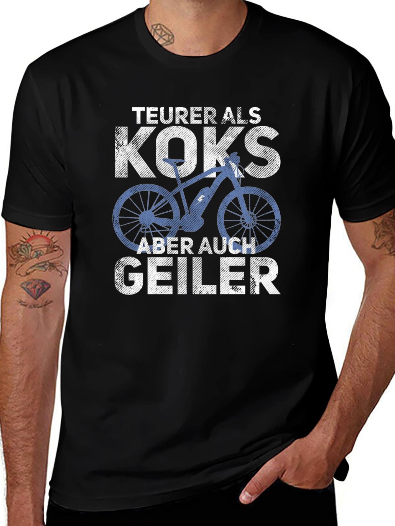 Teurer Als Koks T-Shirt - Bike Lover