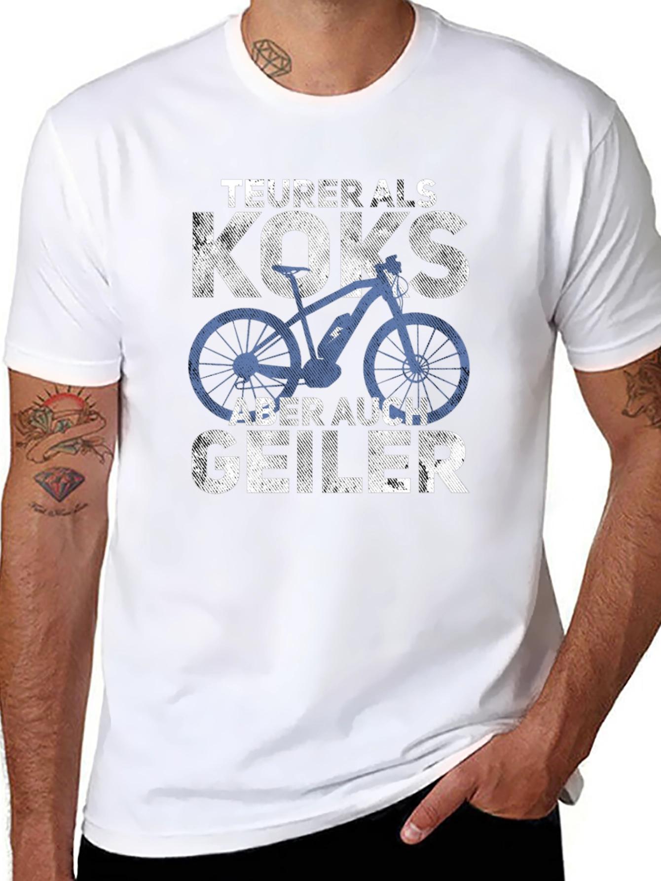 Teurer Als Koks T-Shirt - Bike Lover