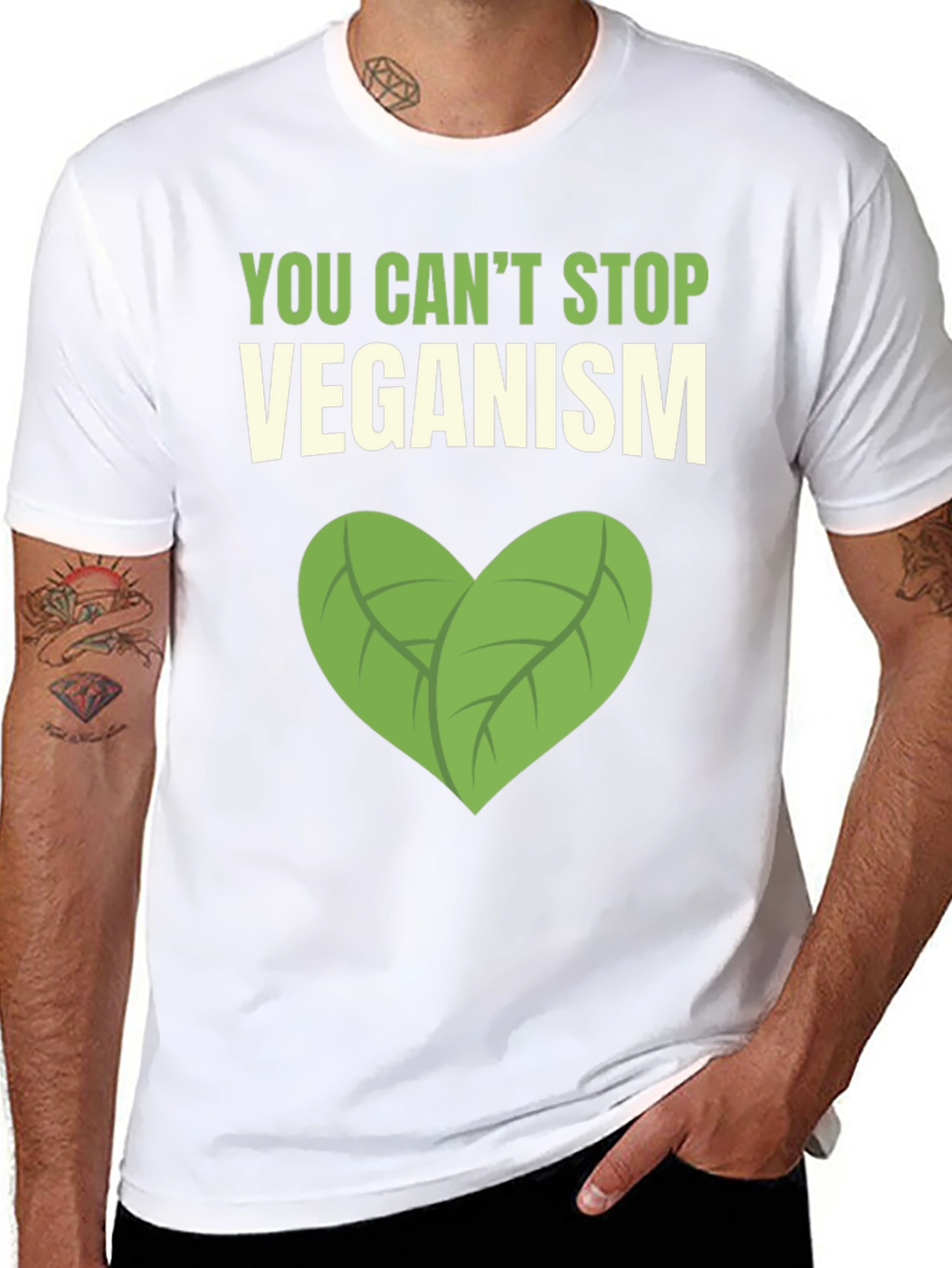 Veganism T-Shirt: Cant Stop the Movement