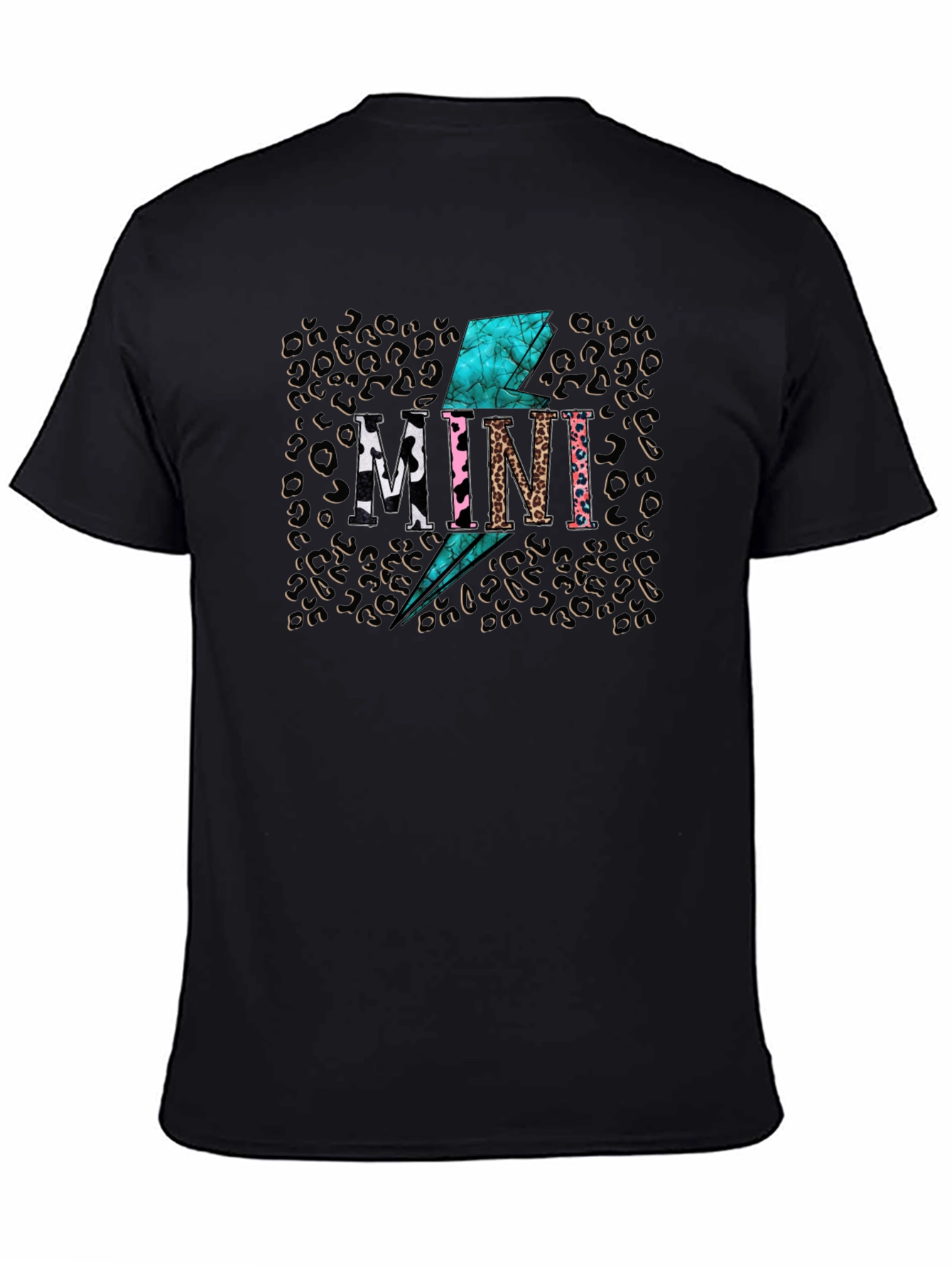 Stylish Leopard Print Mini T-Shirt