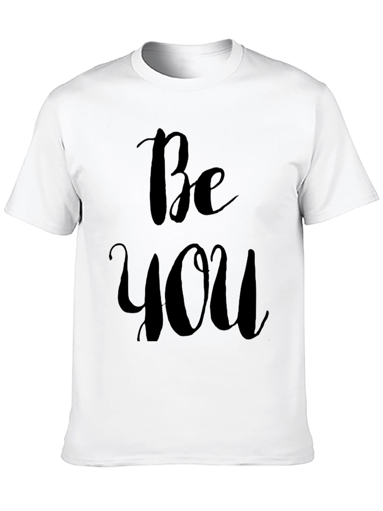 Be You Black Graphic T-Shirt