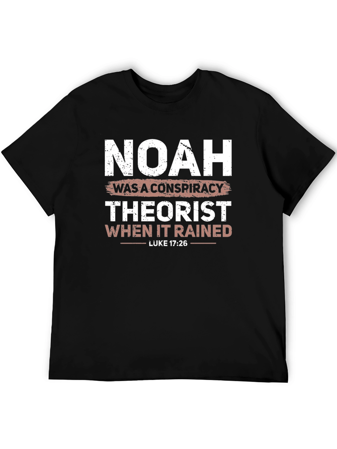 Noah Conspiracy Theorist Graphic T-Shirt