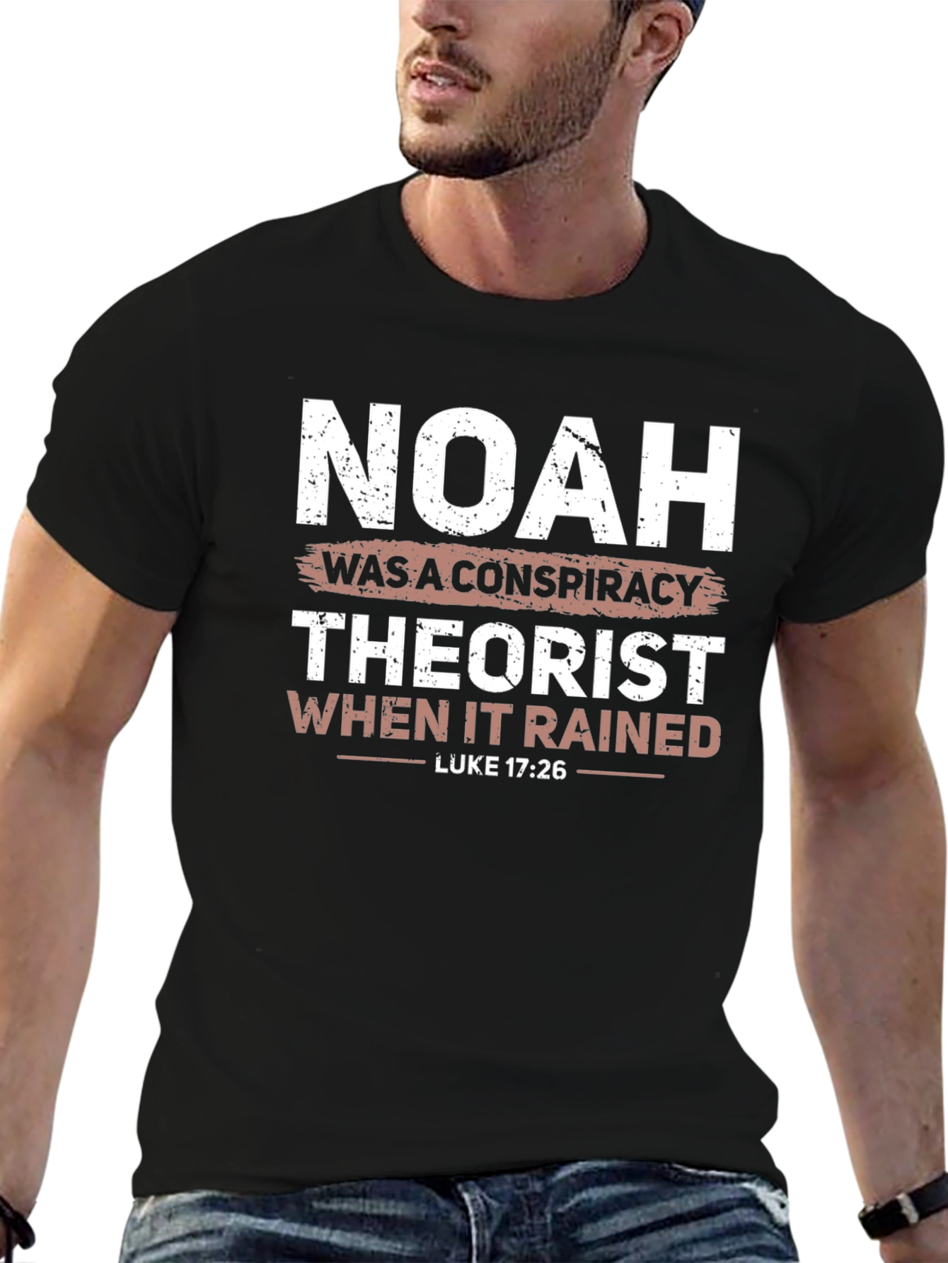 Noah Conspiracy Theorist Graphic T-Shirt