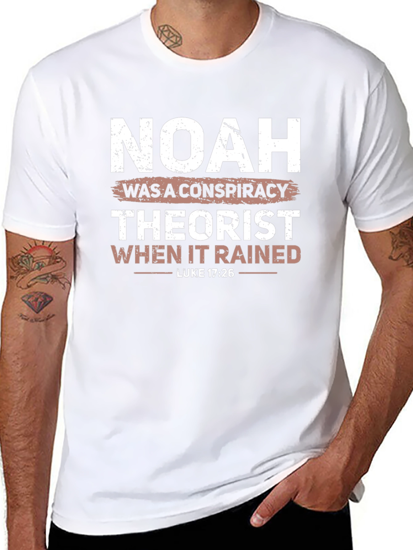 Noah Conspiracy Theorist Graphic T-Shirt
