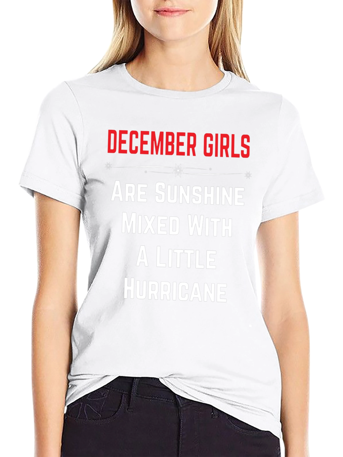 December Girls Sunshine Hurricane Black T-Shirt