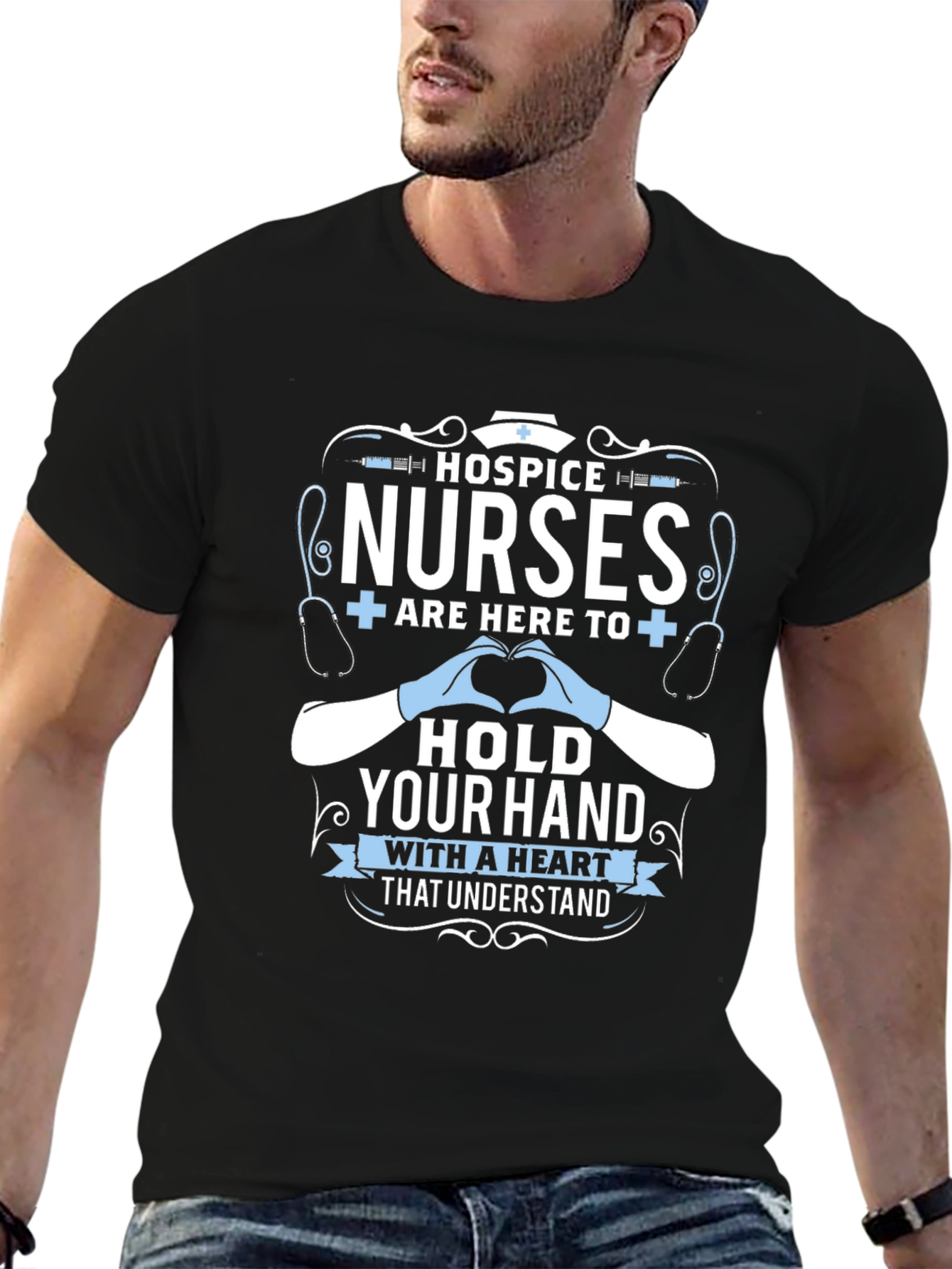 Hospice Nurses T-Shirt - Comfort and Understanding