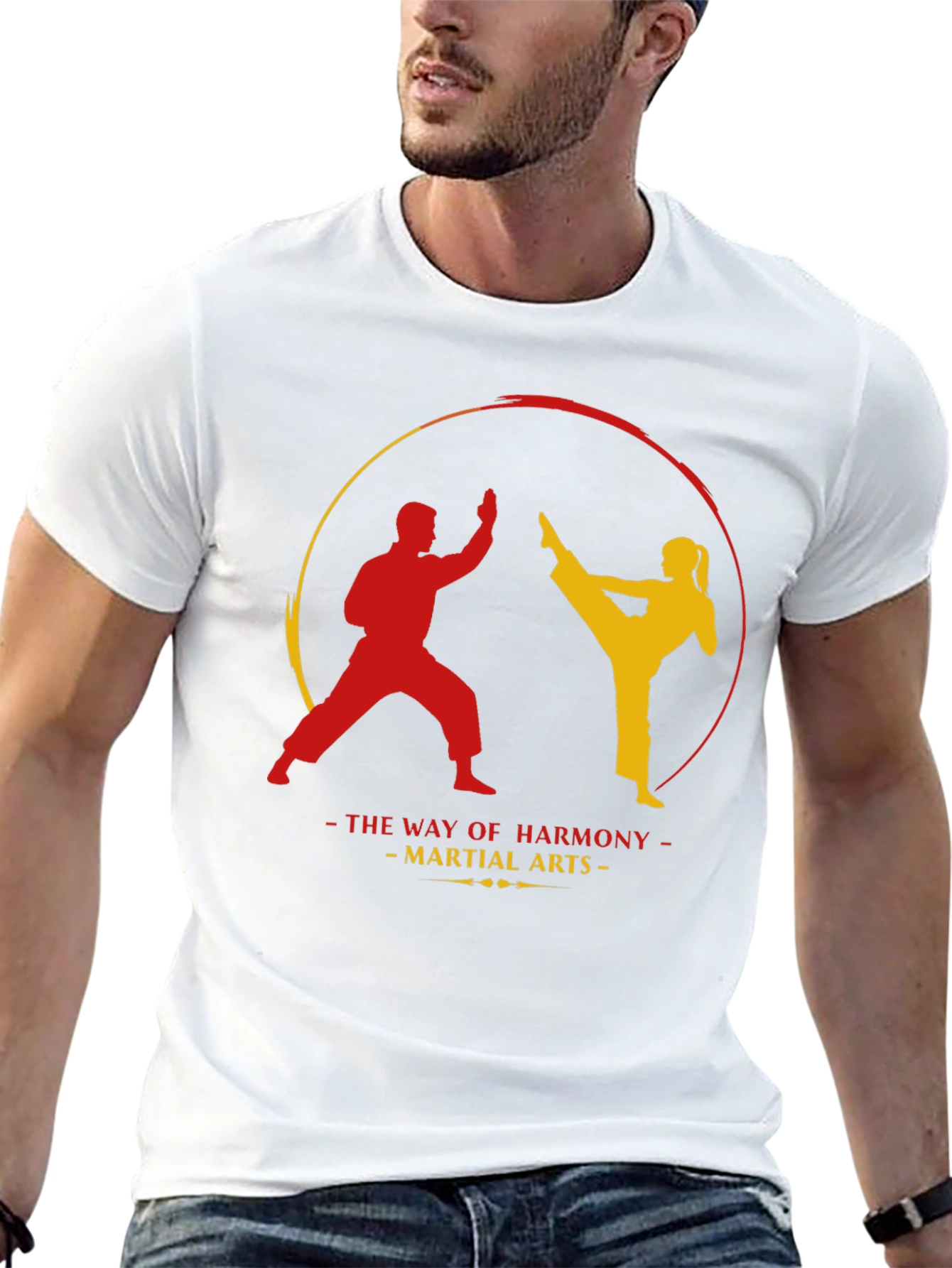 Martial Arts Harmony T-Shirt - Black