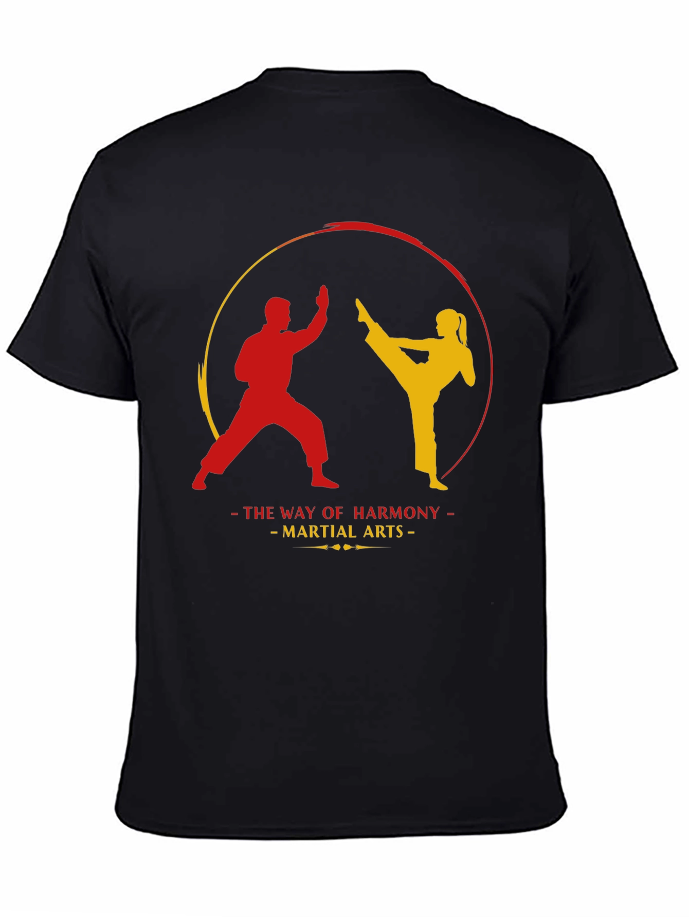 Martial Arts Harmony T-Shirt - Black