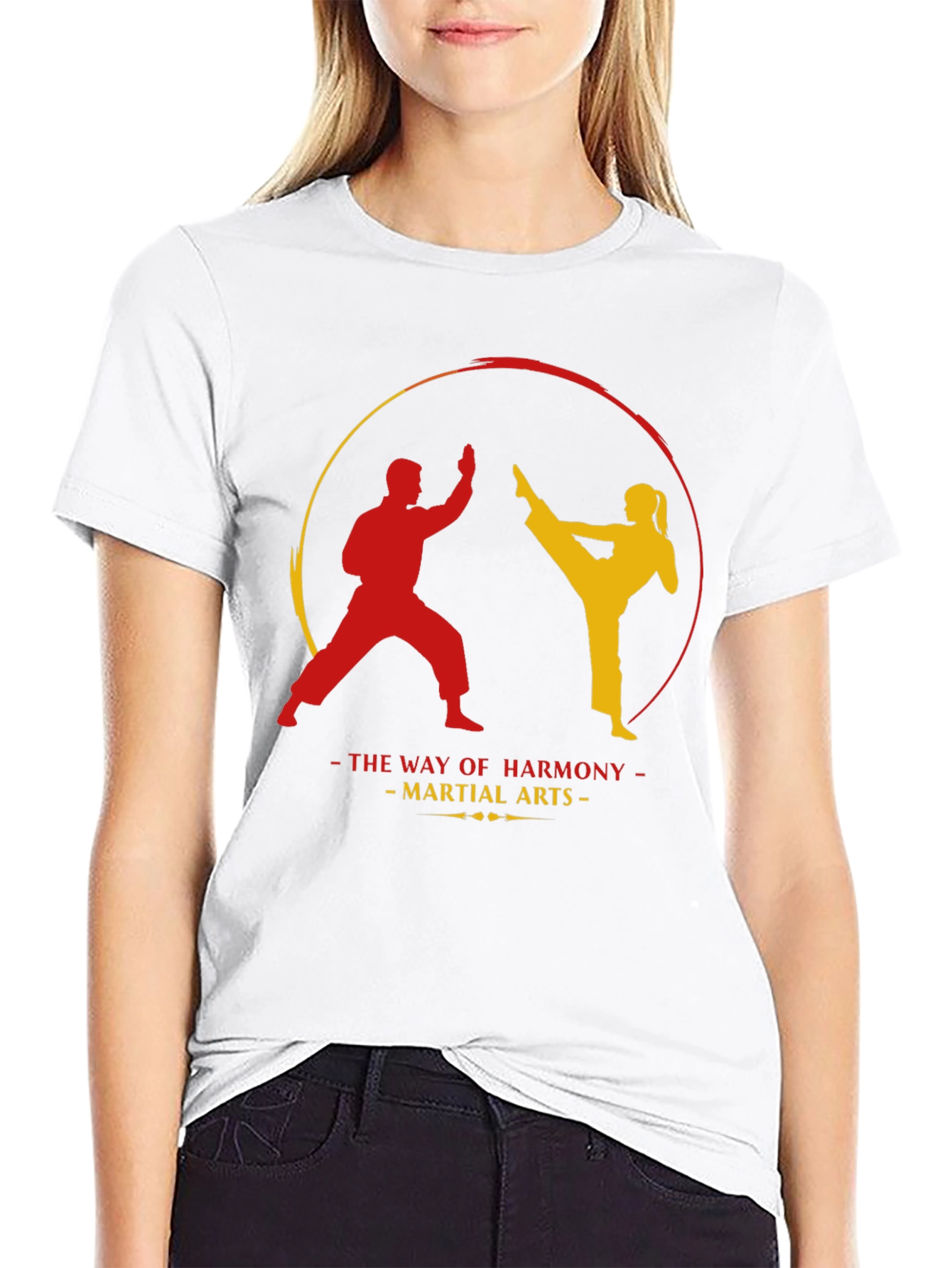 Martial Arts Harmony T-Shirt - Black