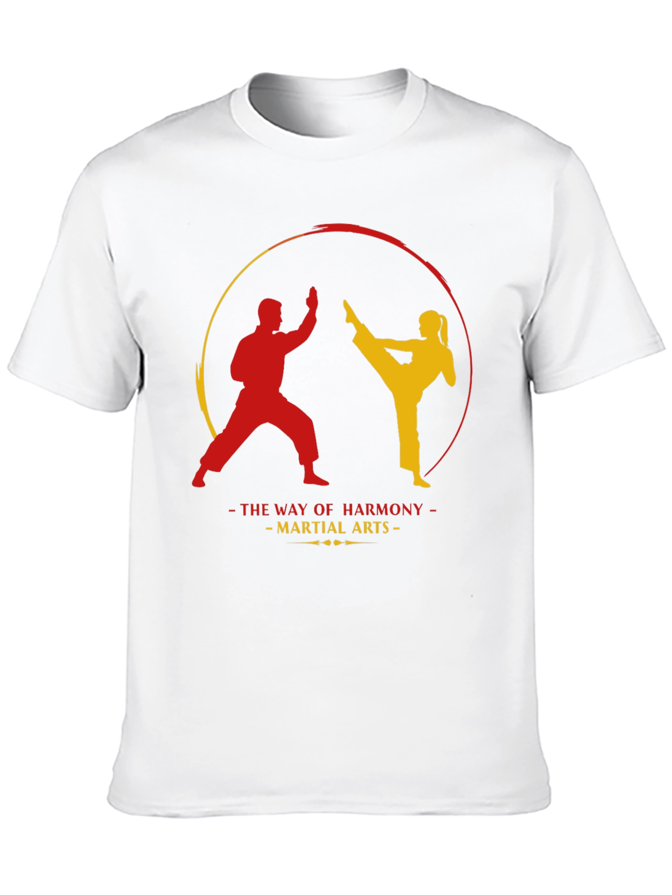 Martial Arts Harmony T-Shirt - Black
