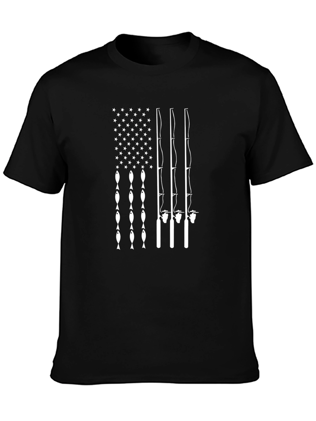 Fishing Flag Graphic Tee