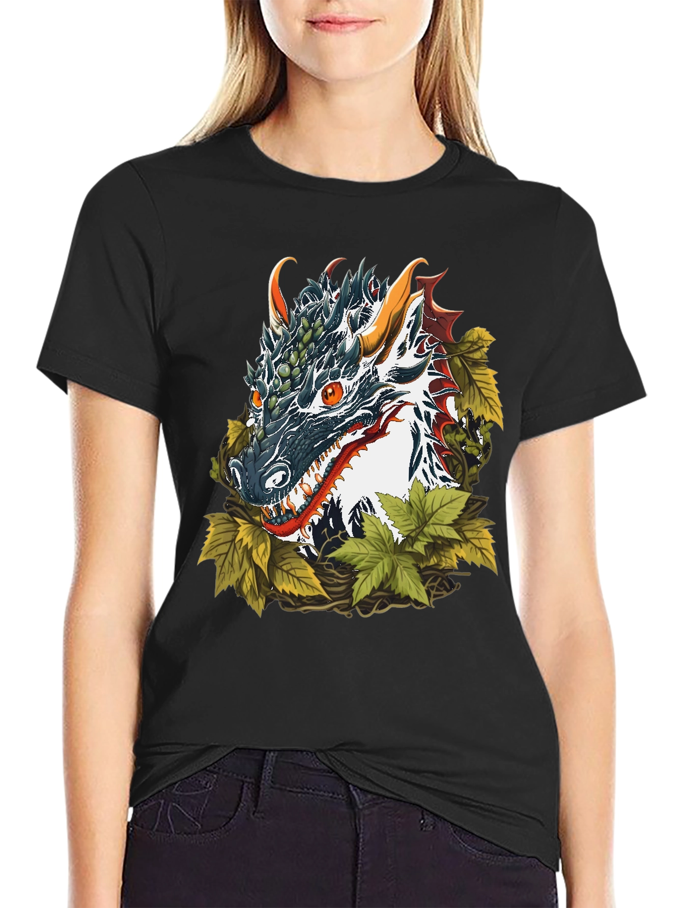 Dragon Graphic Tee - Fantasy Style