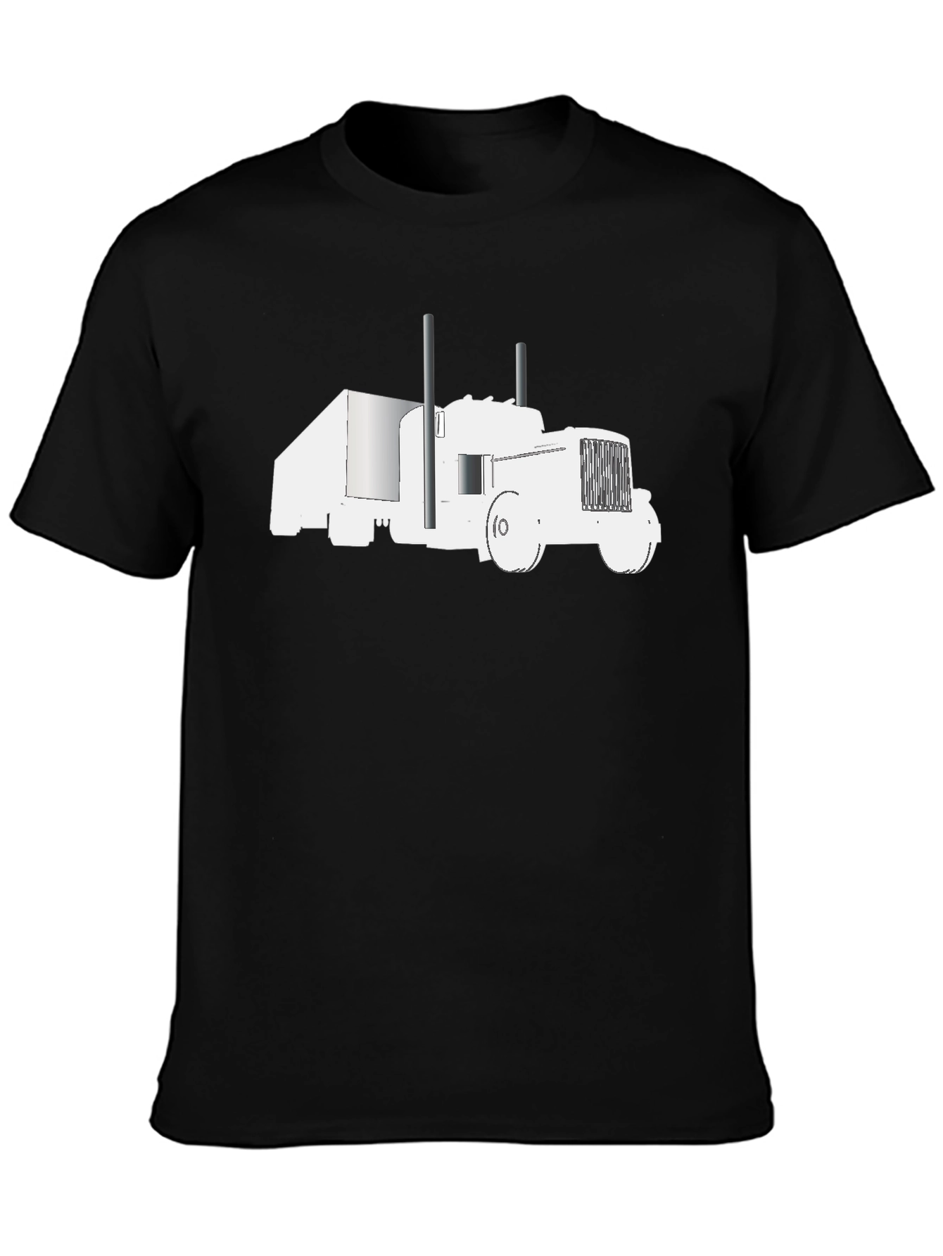 Truck Graphic Black Tee - Diesel Power Style