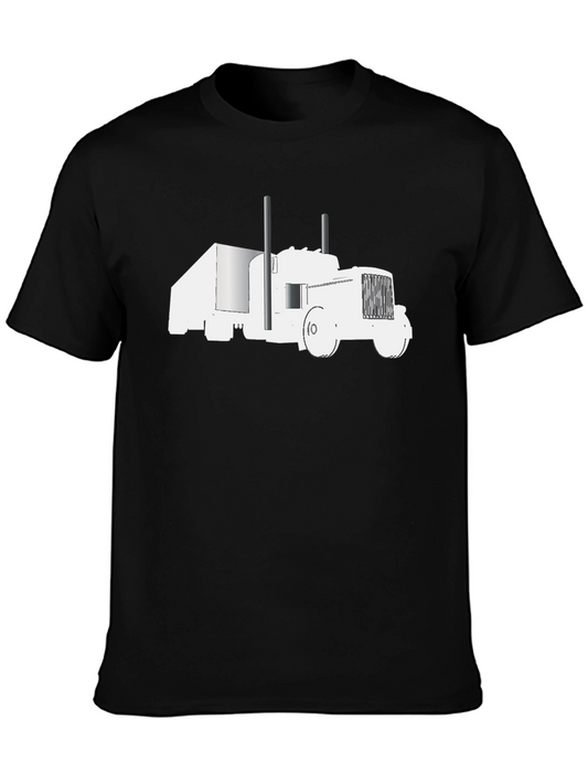 Truck Graphic Black Tee - Diesel Power Style