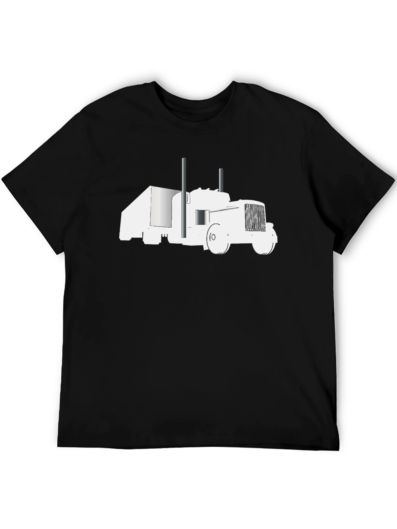 Truck Graphic Black Tee - Diesel Power Style